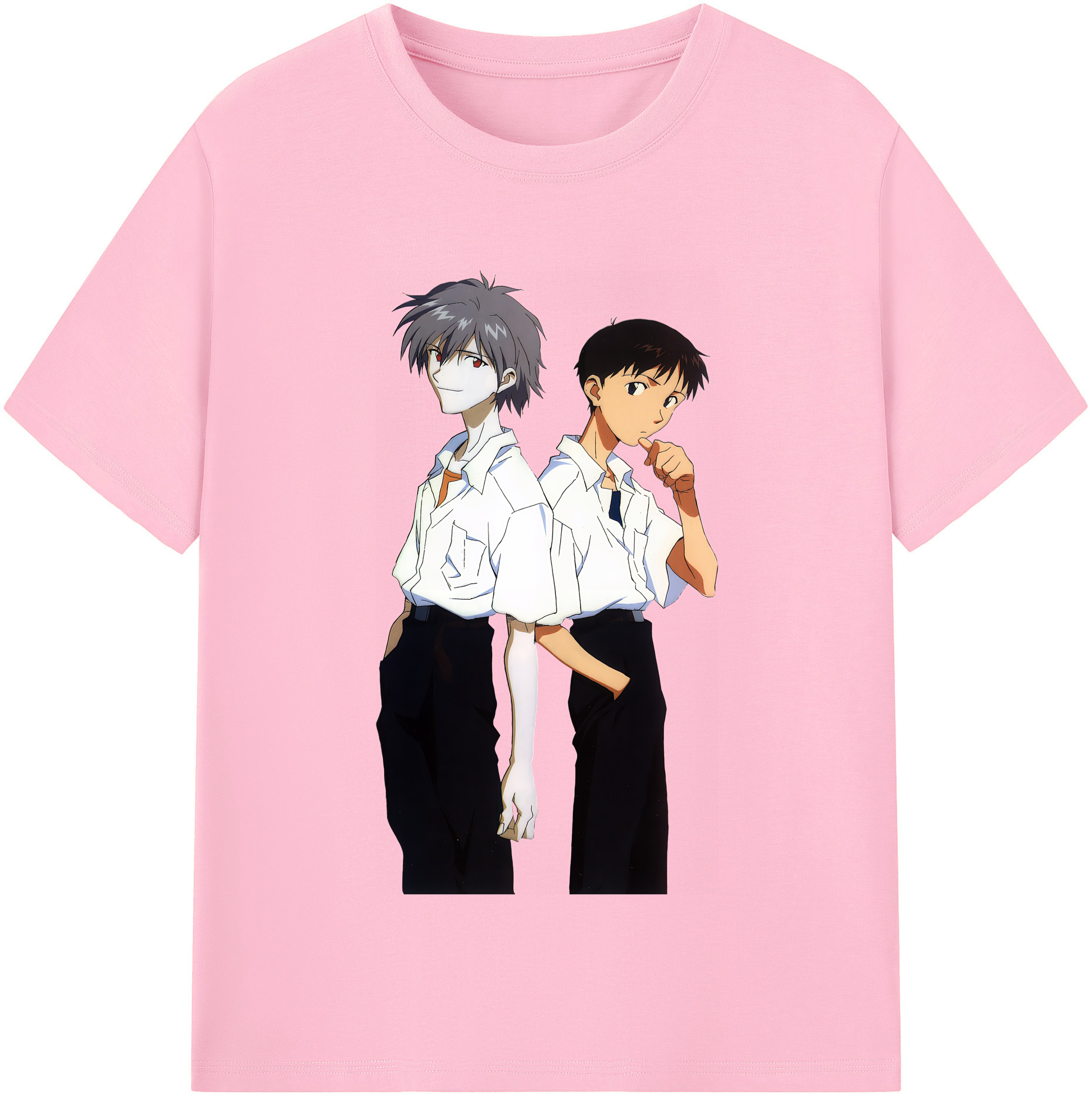 （画像用） EVA 新世紀エヴァンゲリオン 綿100％半袖Tシャツ（フロントプリント）