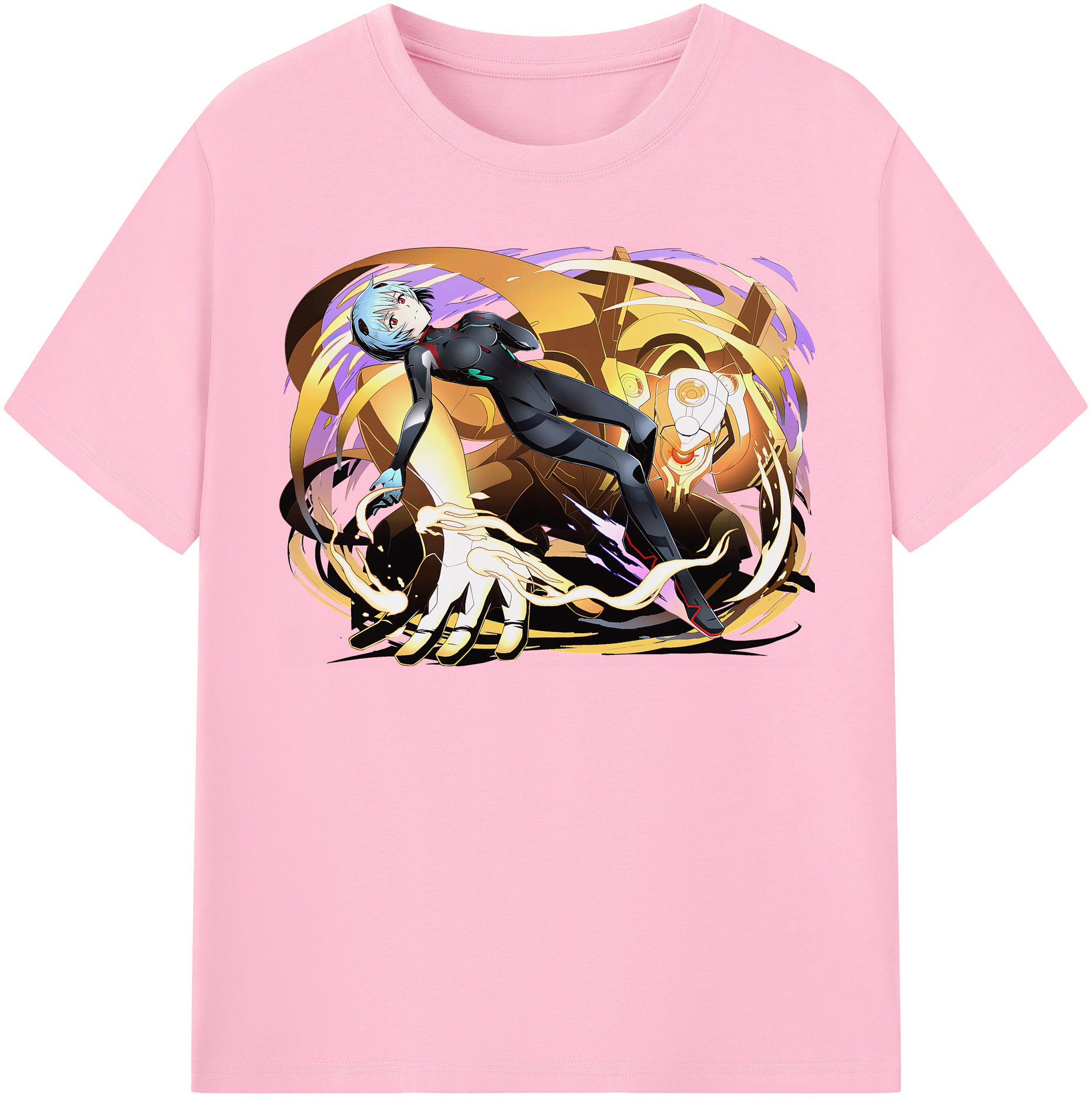 （画像用） EVA 新世紀エヴァンゲリオン 綿100％半袖Tシャツ（フロントプリント）