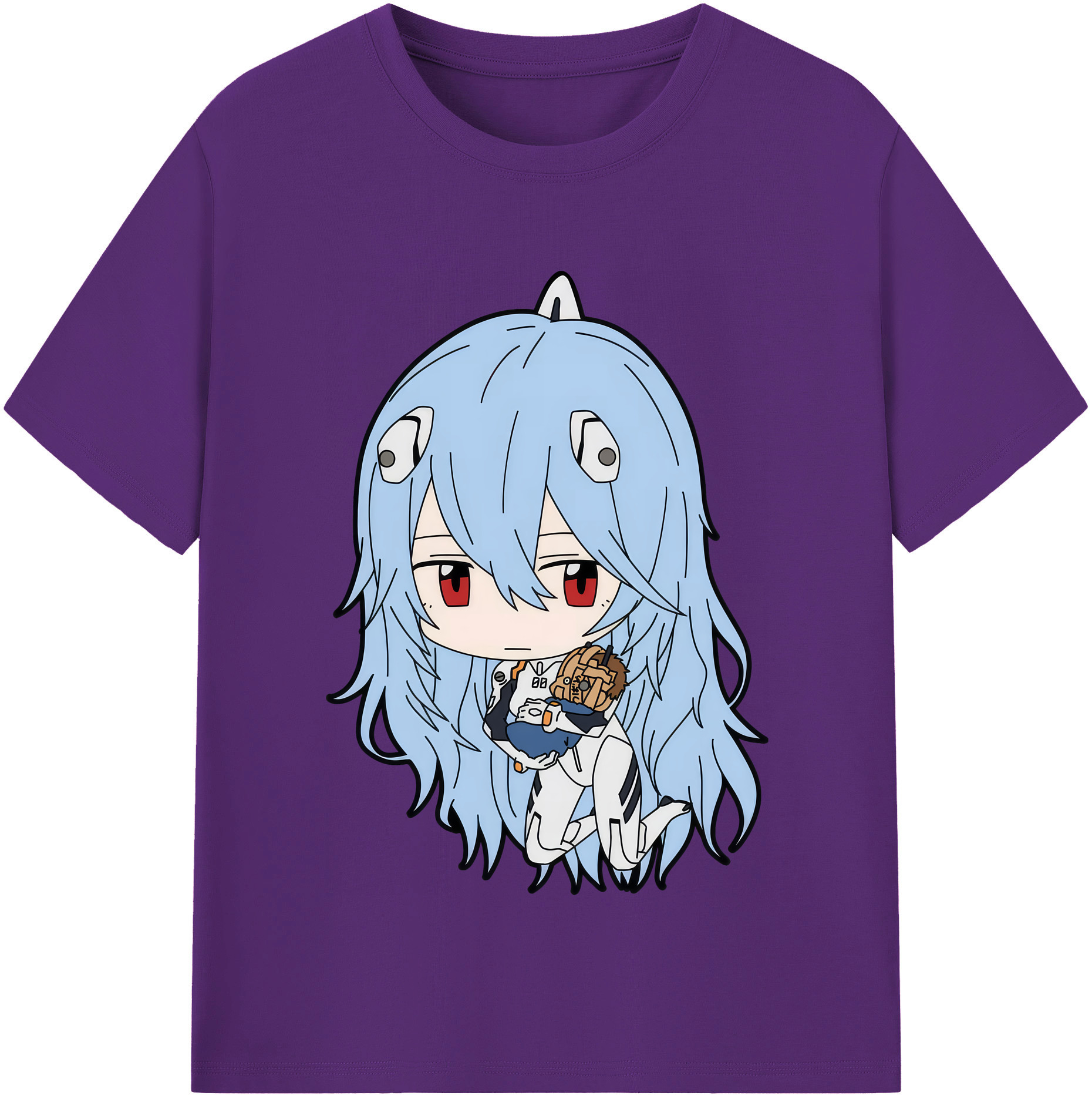 （画像用） EVA 新世紀エヴァンゲリオン 綿100％半袖Tシャツ（フロントプリント）