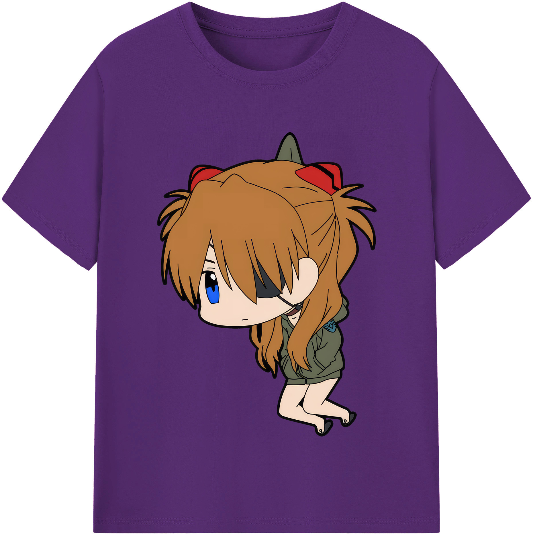 （画像用） EVA 新世紀エヴァンゲリオン 綿100％半袖Tシャツ（フロントプリント）