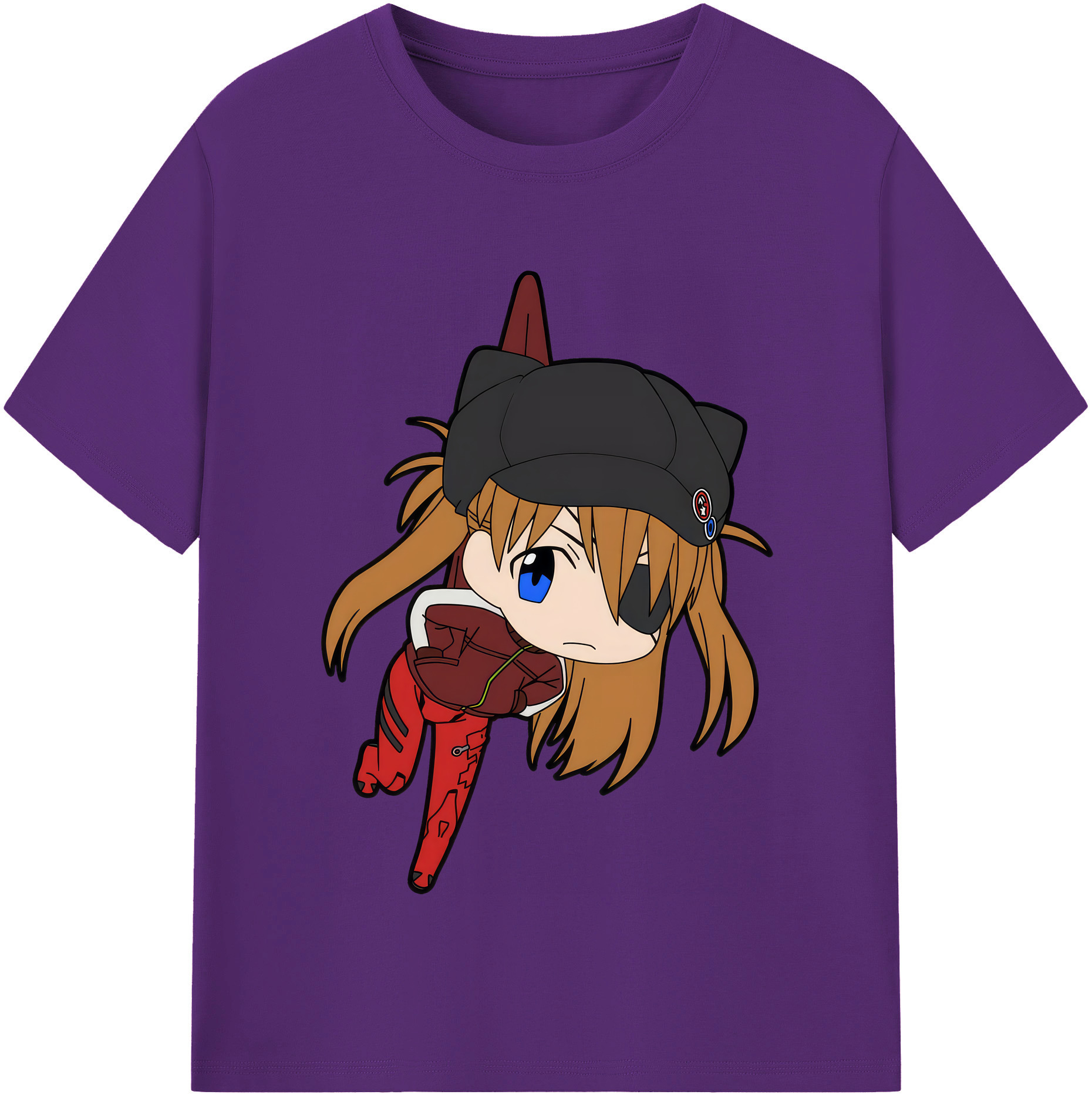 （画像用） EVA 新世紀エヴァンゲリオン 綿100％半袖Tシャツ（フロントプリント）