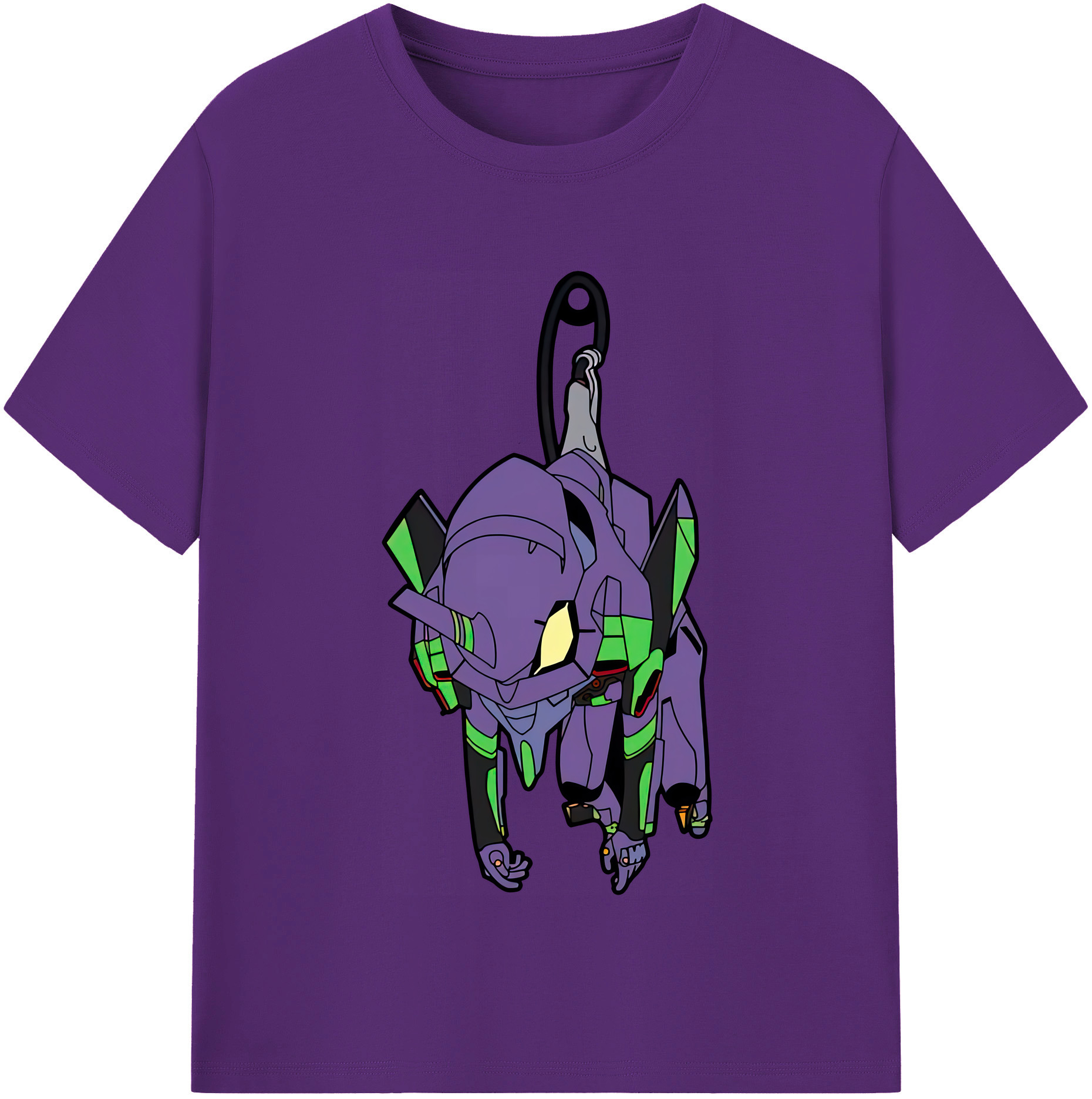 （画像用） EVA 新世紀エヴァンゲリオン 綿100％半袖Tシャツ（フロントプリント）