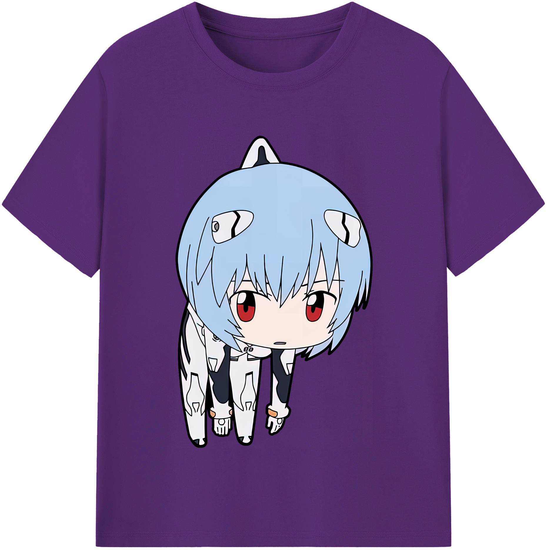 （画像用） EVA 新世紀エヴァンゲリオン 綿100％半袖Tシャツ（フロントプリント）