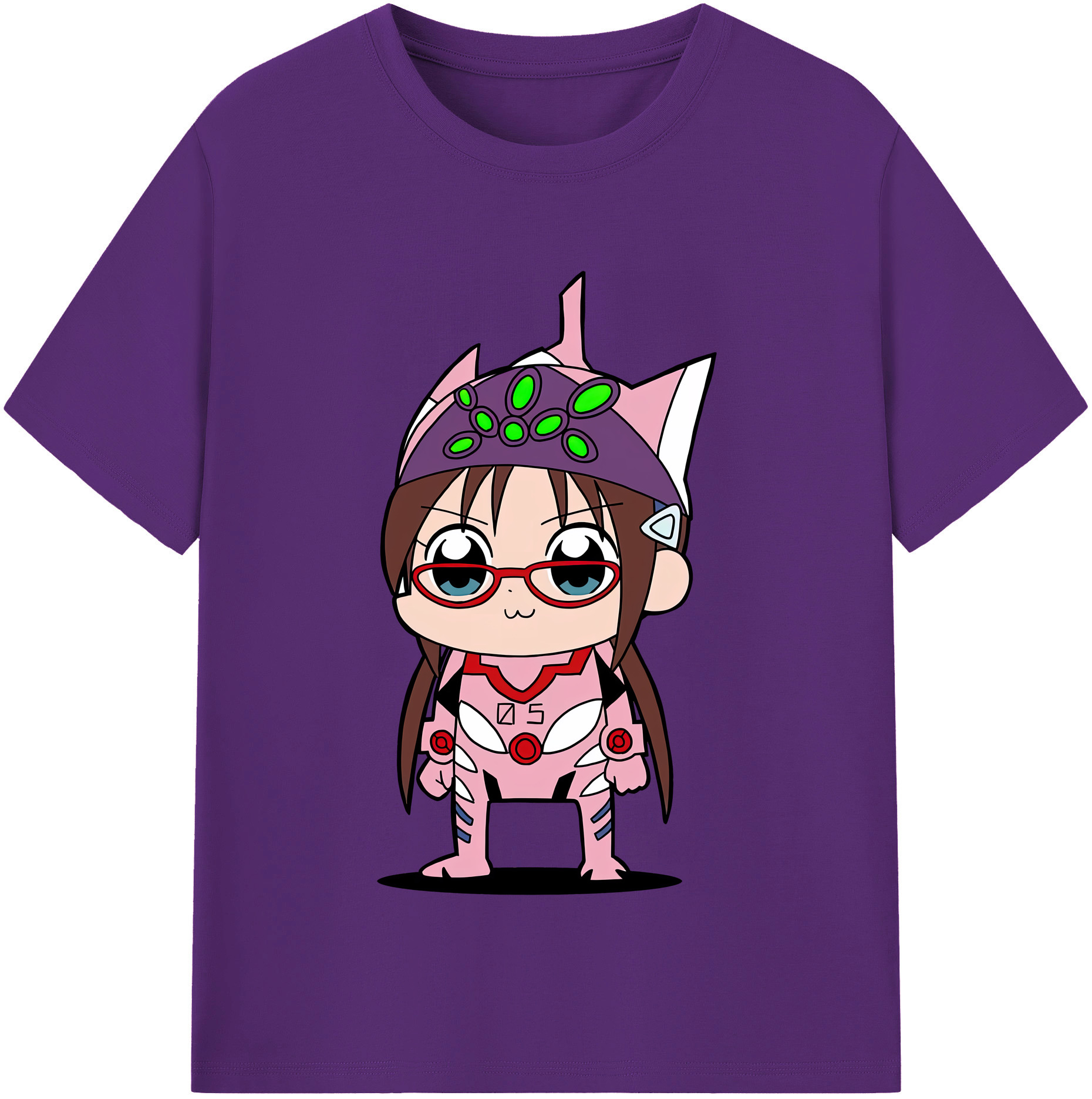 （画像用） EVA 新世紀エヴァンゲリオン 綿100％半袖Tシャツ（フロントプリント）