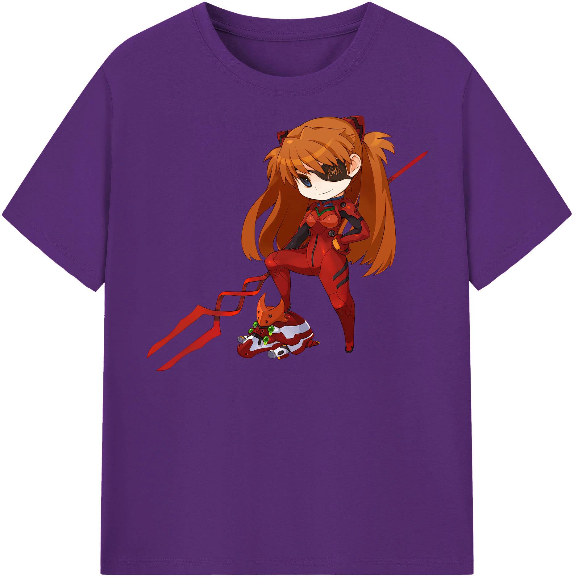 （画像用） EVA 新世紀エヴァンゲリオン 綿100％半袖Tシャツ（フロントプリント）