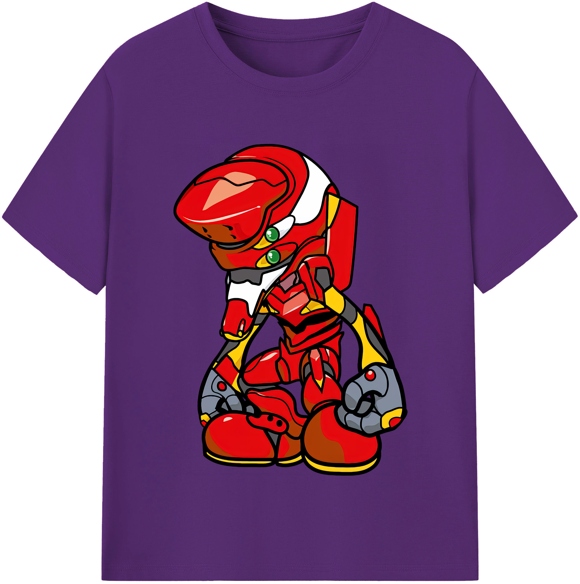 （画像用） EVA 新世紀エヴァンゲリオン 綿100％半袖Tシャツ（フロントプリント）