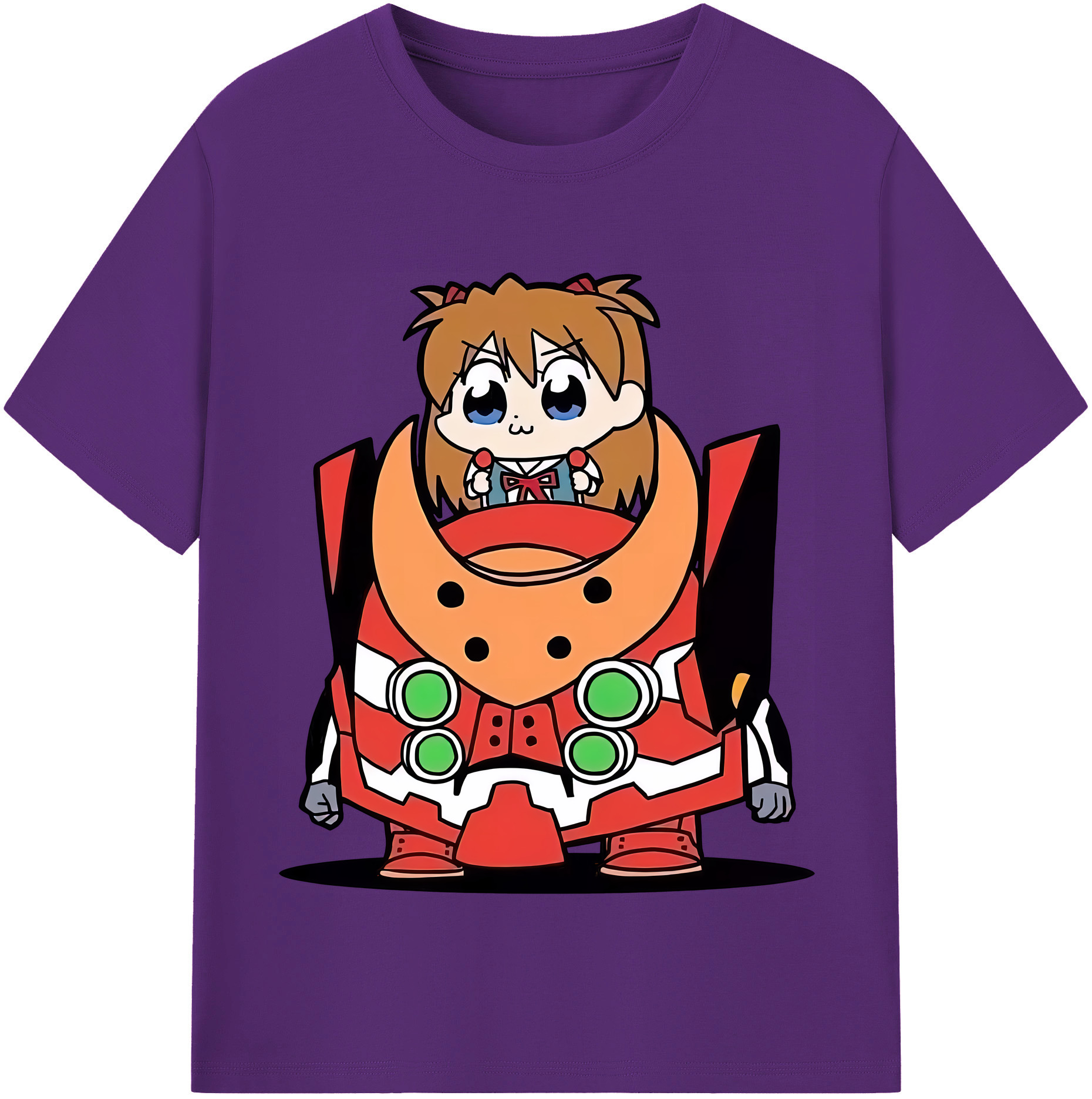 （画像用） EVA 新世紀エヴァンゲリオン 綿100％半袖Tシャツ（フロントプリント）