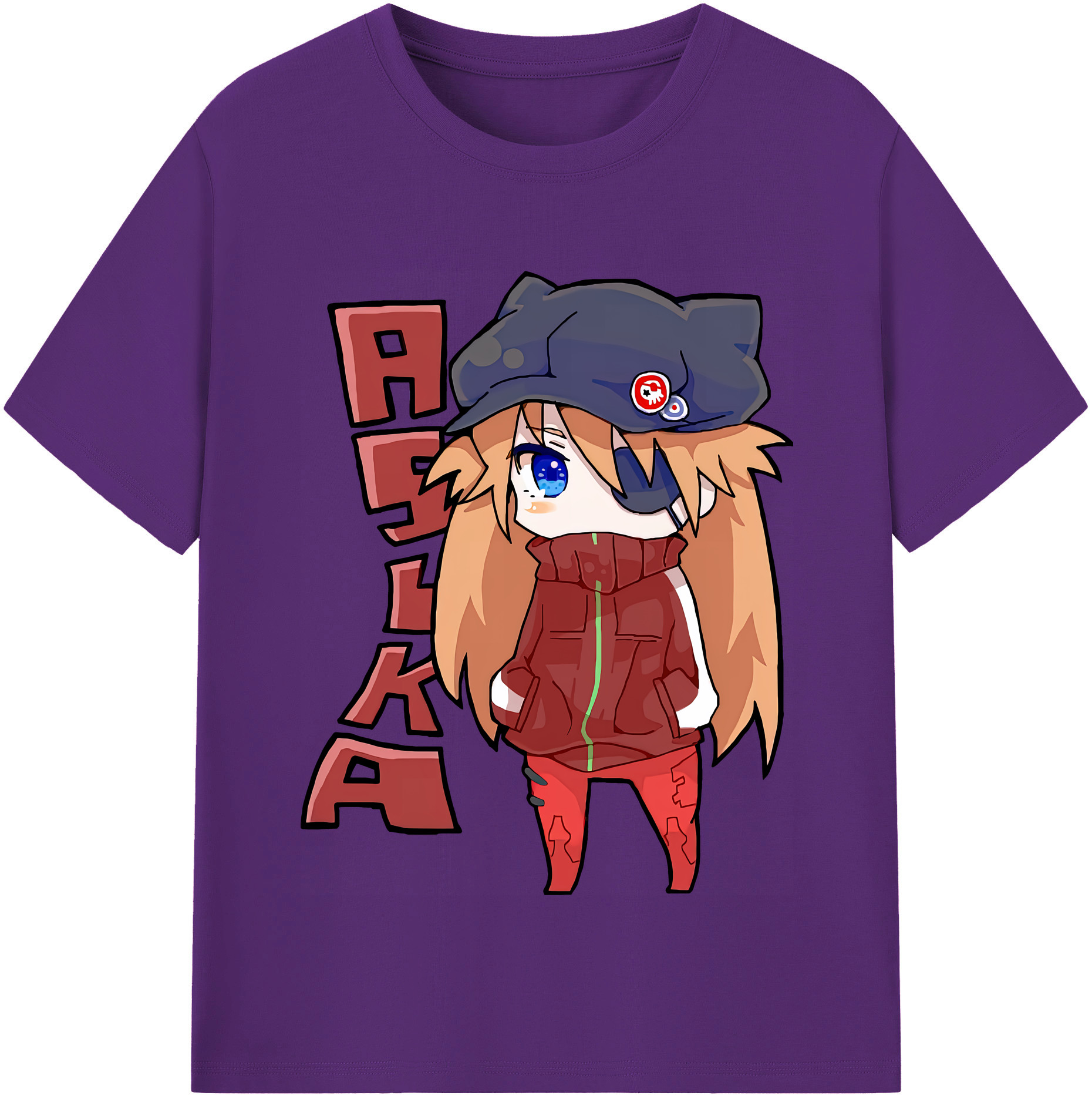 （画像用） EVA 新世紀エヴァンゲリオン 綿100％半袖Tシャツ（フロントプリント）