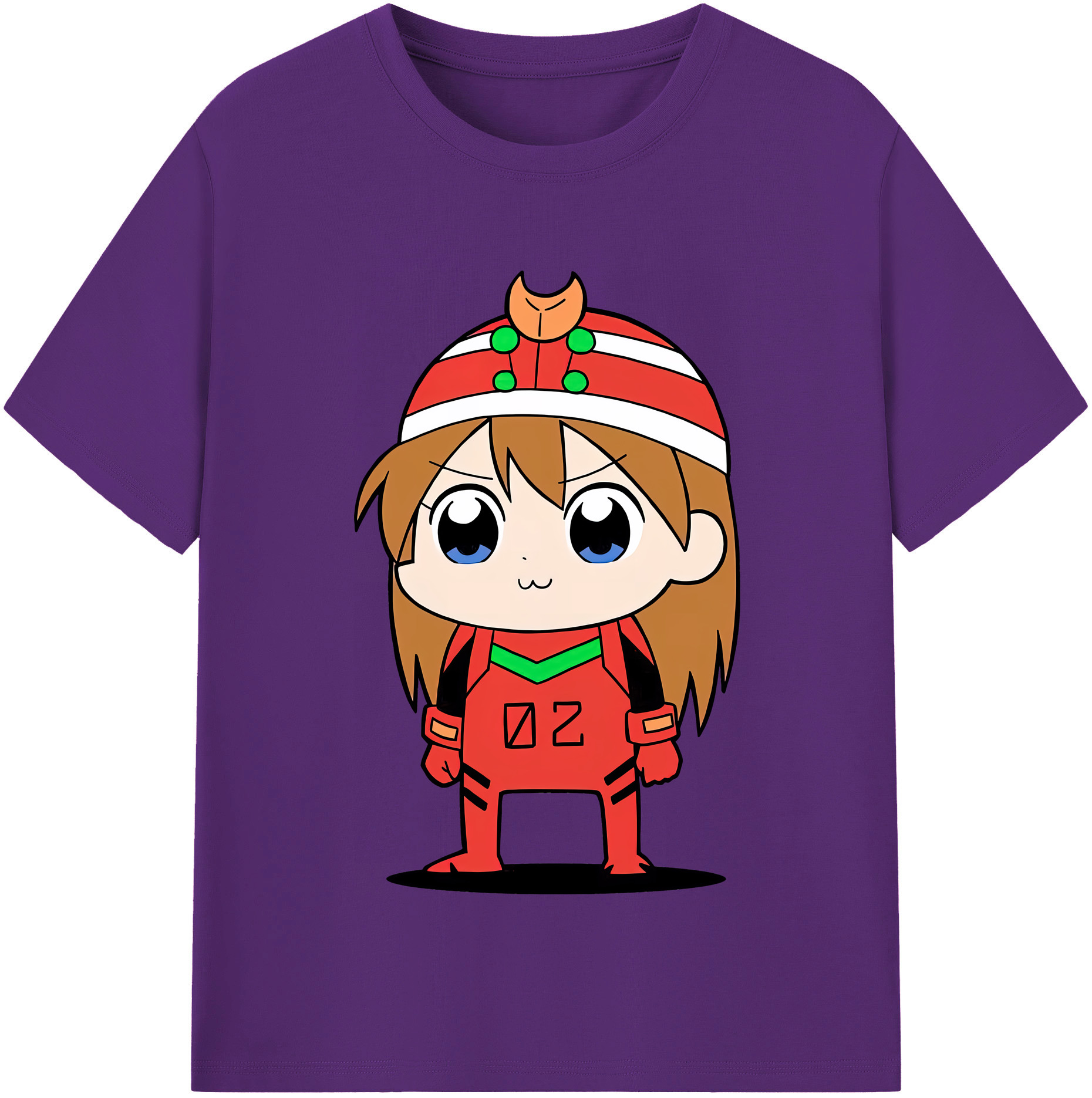 （画像用） EVA 新世紀エヴァンゲリオン 綿100％半袖Tシャツ（フロントプリント）