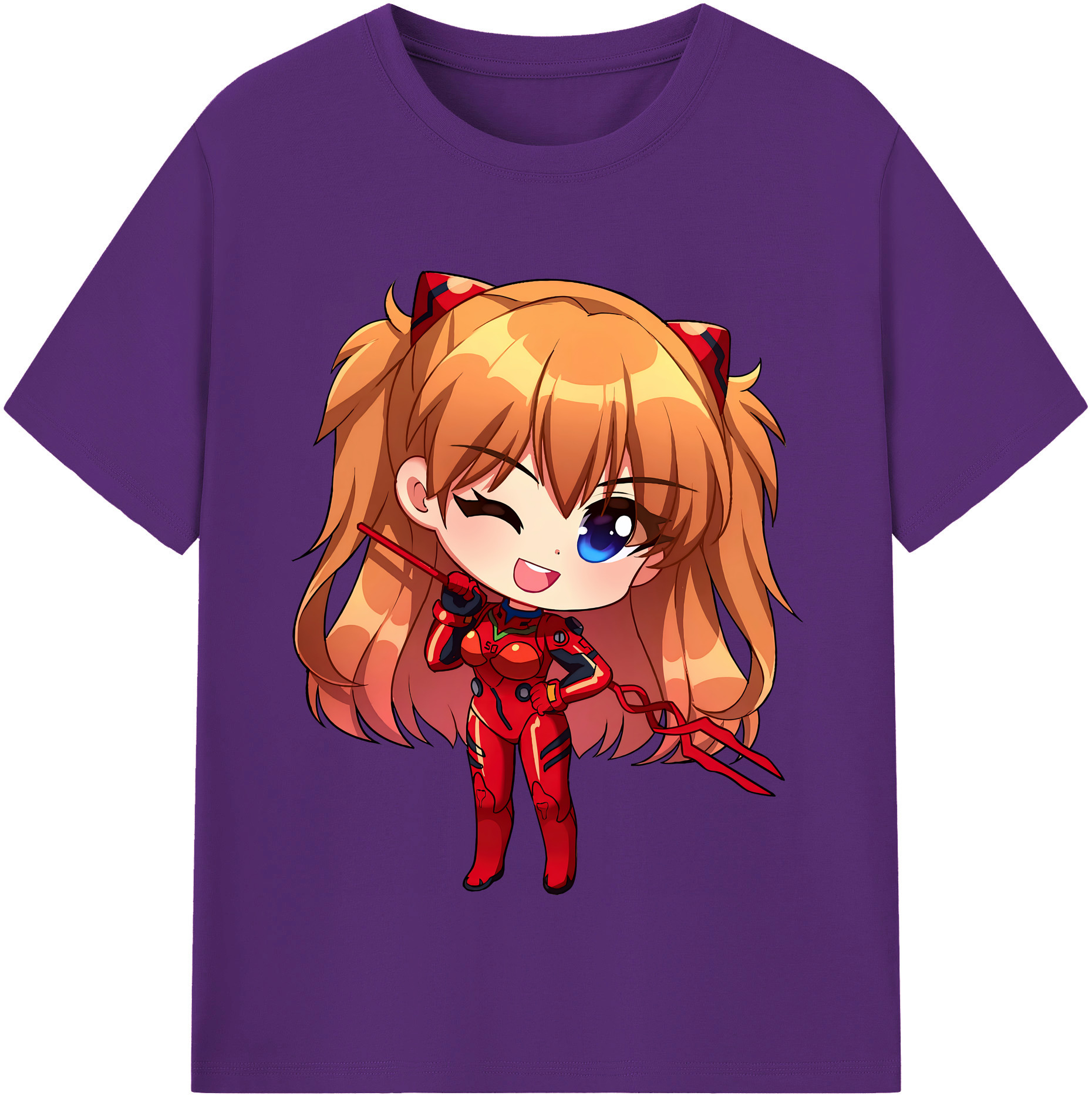 （画像用） EVA 新世紀エヴァンゲリオン 綿100％半袖Tシャツ（フロントプリント）