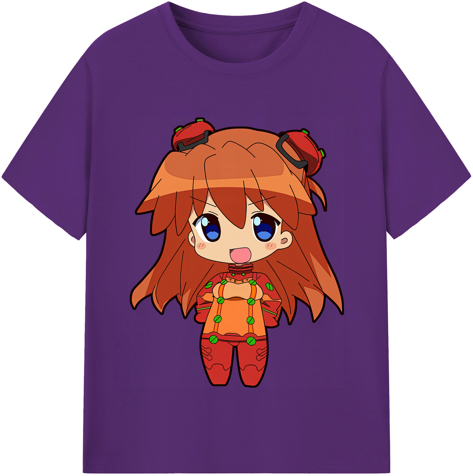 （画像用） EVA 新世紀エヴァンゲリオン 綿100％半袖Tシャツ（フロントプリント）