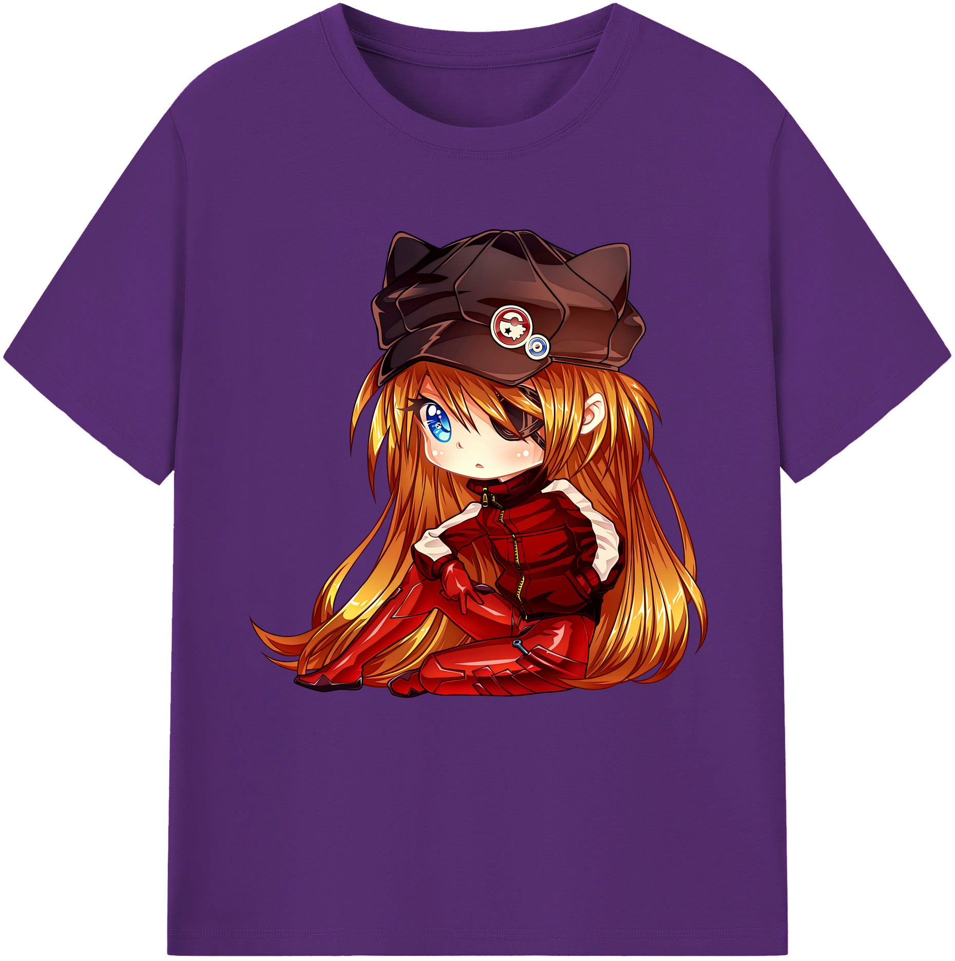 （画像用） EVA 新世紀エヴァンゲリオン 綿100％半袖Tシャツ（フロントプリント）