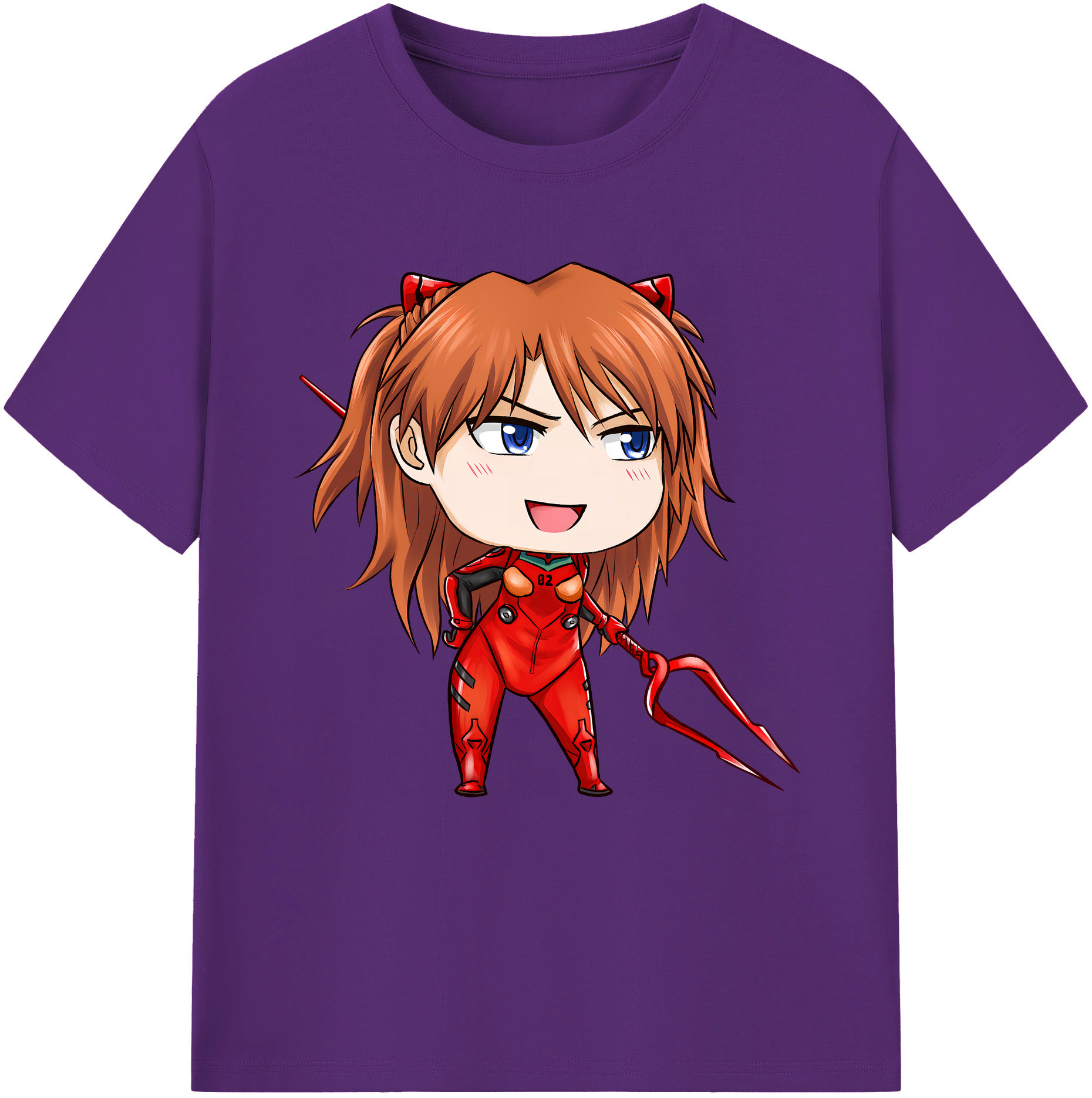 （画像用） EVA 新世紀エヴァンゲリオン 綿100％半袖Tシャツ（フロントプリント）