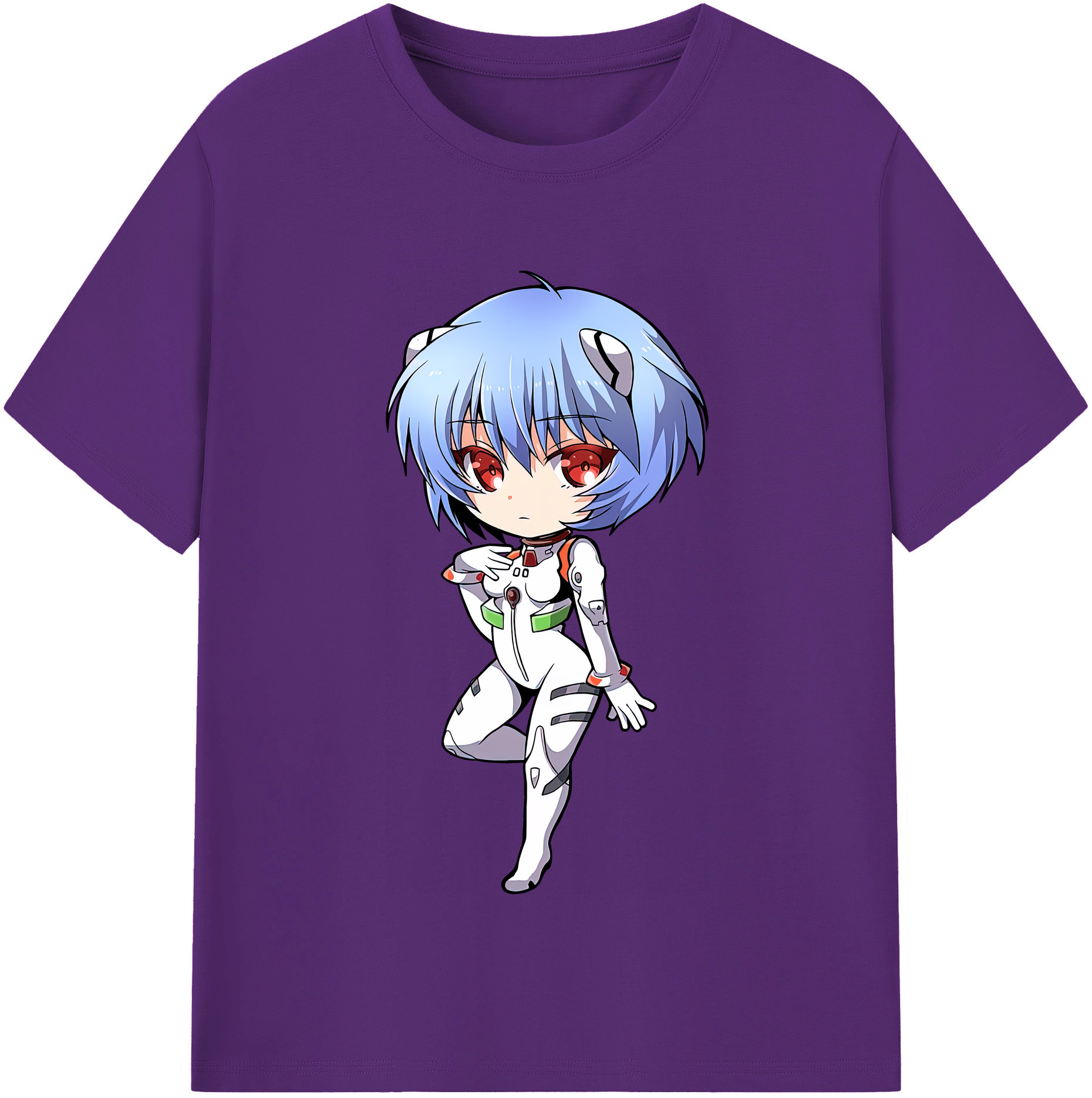 （画像用） EVA 新世紀エヴァンゲリオン 綿100％半袖Tシャツ（フロントプリント）