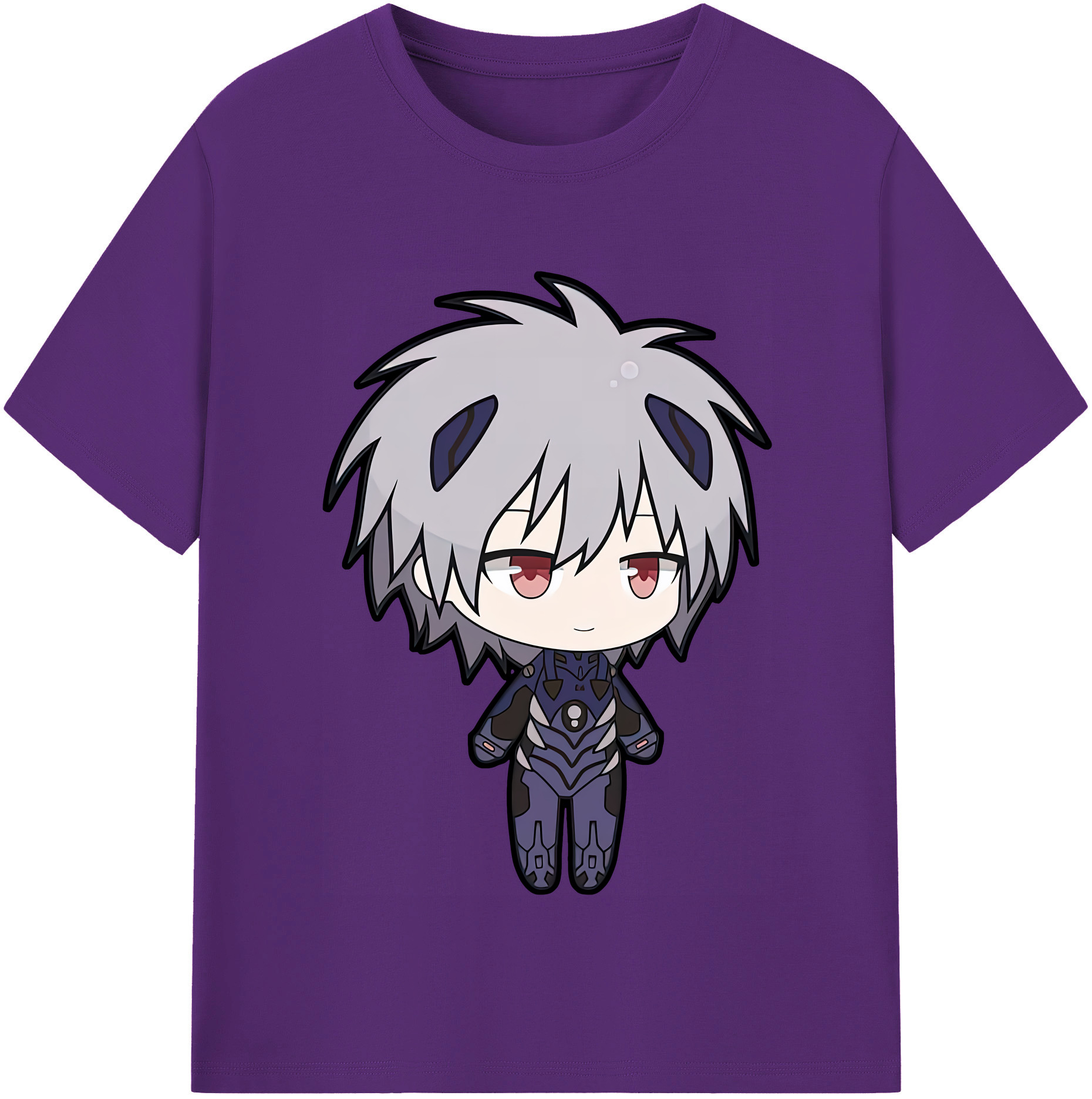 （画像用） EVA 新世紀エヴァンゲリオン 綿100％半袖Tシャツ（フロントプリント）