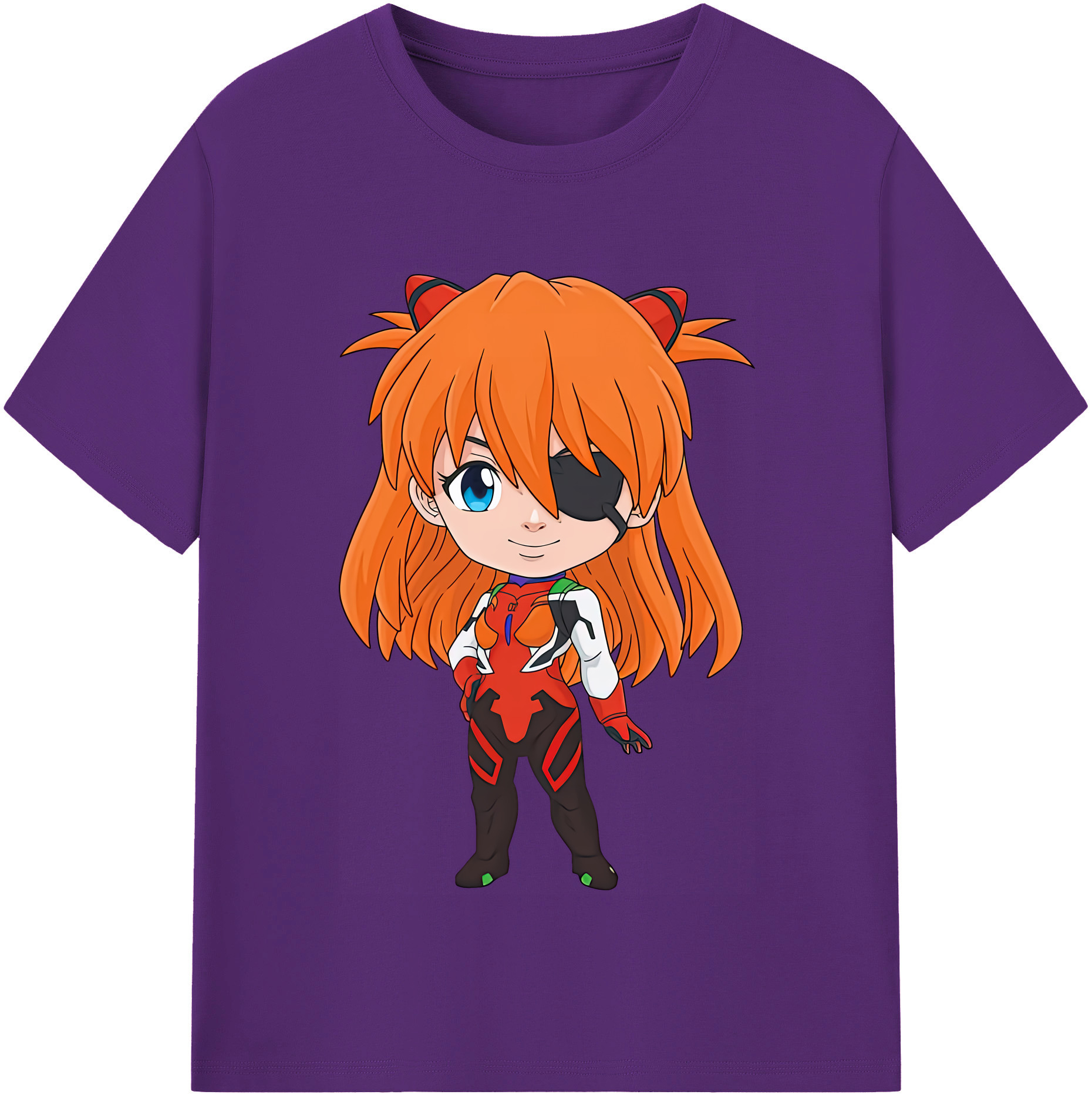 （画像用） EVA 新世紀エヴァンゲリオン 綿100％半袖Tシャツ（フロントプリント）