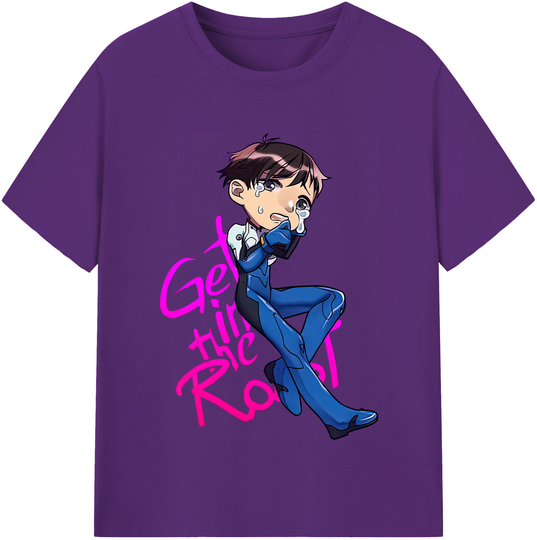 （画像用） EVA 新世紀エヴァンゲリオン 綿100％半袖Tシャツ（フロントプリント）