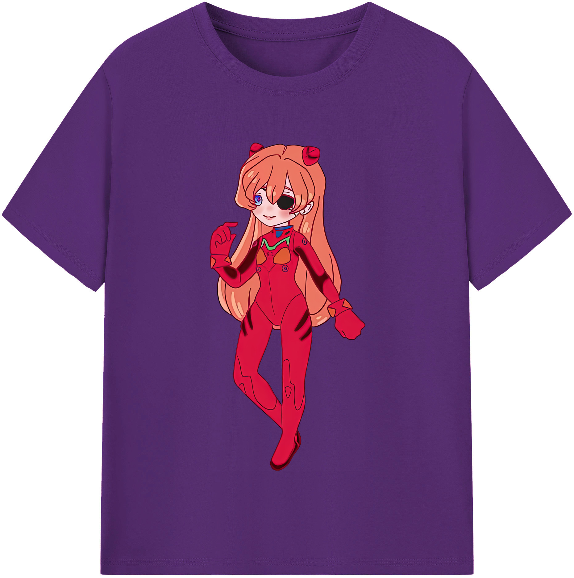 （画像用） EVA 新世紀エヴァンゲリオン 綿100％半袖Tシャツ（フロントプリント）