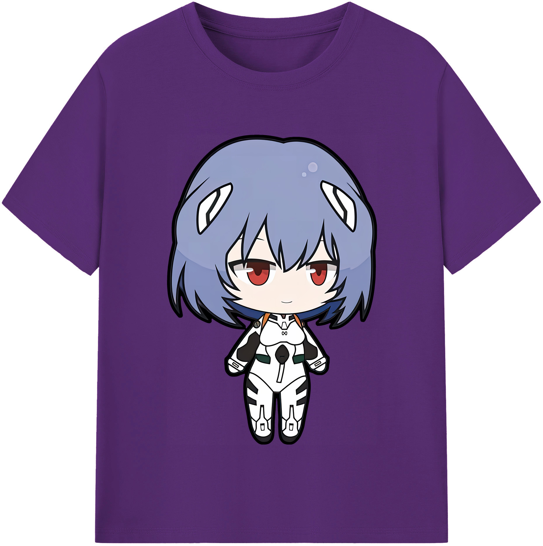 （画像用） EVA 新世紀エヴァンゲリオン 綿100％半袖Tシャツ（フロントプリント）