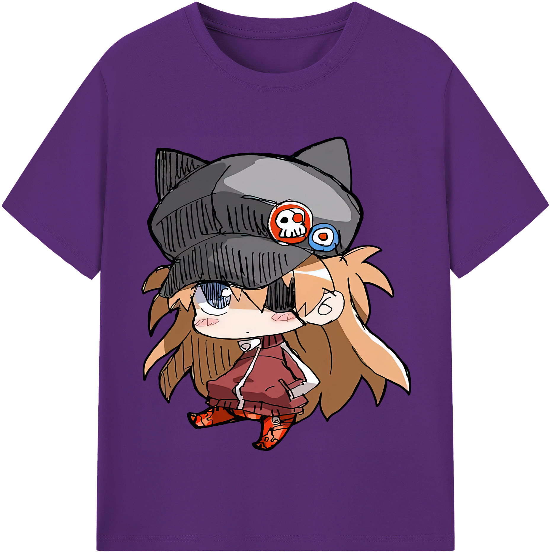 （画像用） EVA 新世紀エヴァンゲリオン 綿100％半袖Tシャツ（フロントプリント）