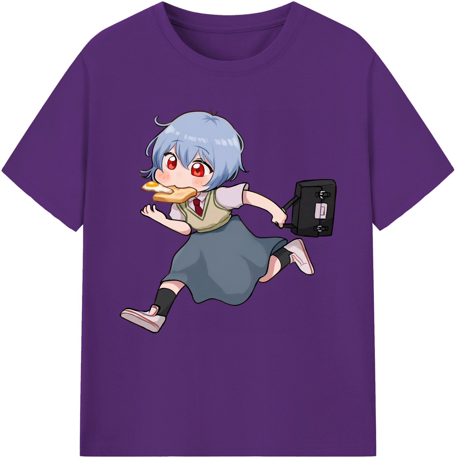 （画像用） EVA 新世紀エヴァンゲリオン 綿100％半袖Tシャツ（フロントプリント）