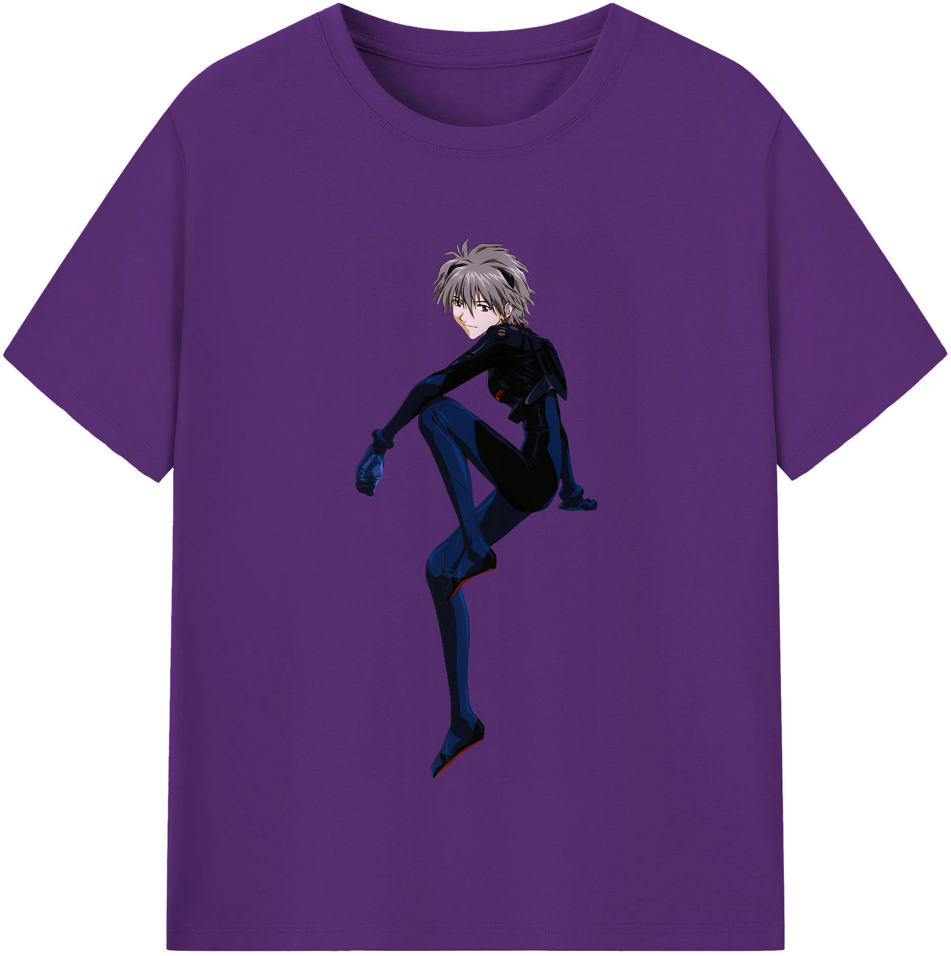 （画像用） EVA 新世紀エヴァンゲリオン 綿100％半袖Tシャツ（フロントプリント）