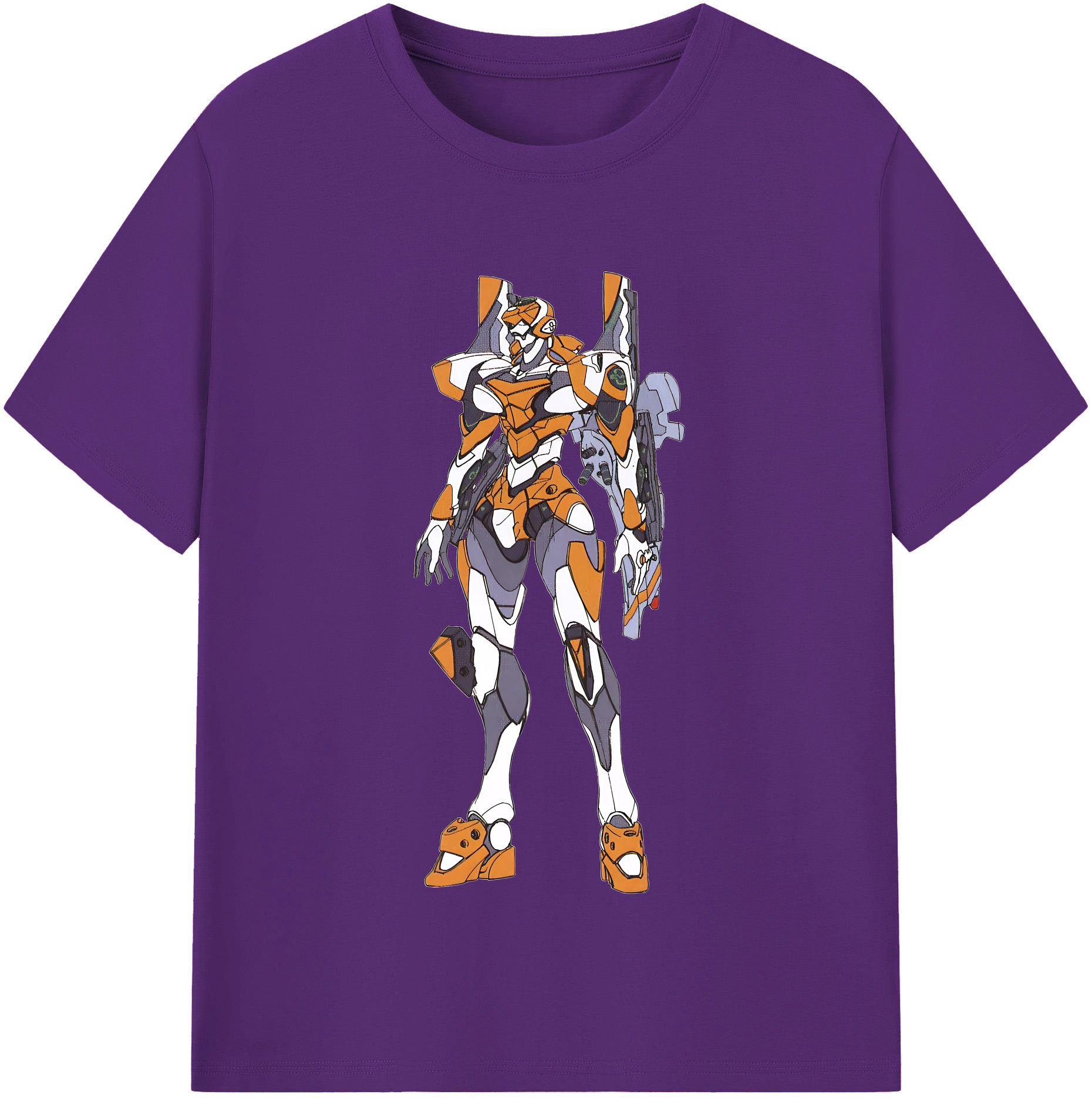 （画像用） EVA 新世紀エヴァンゲリオン 綿100％半袖Tシャツ（フロントプリント）