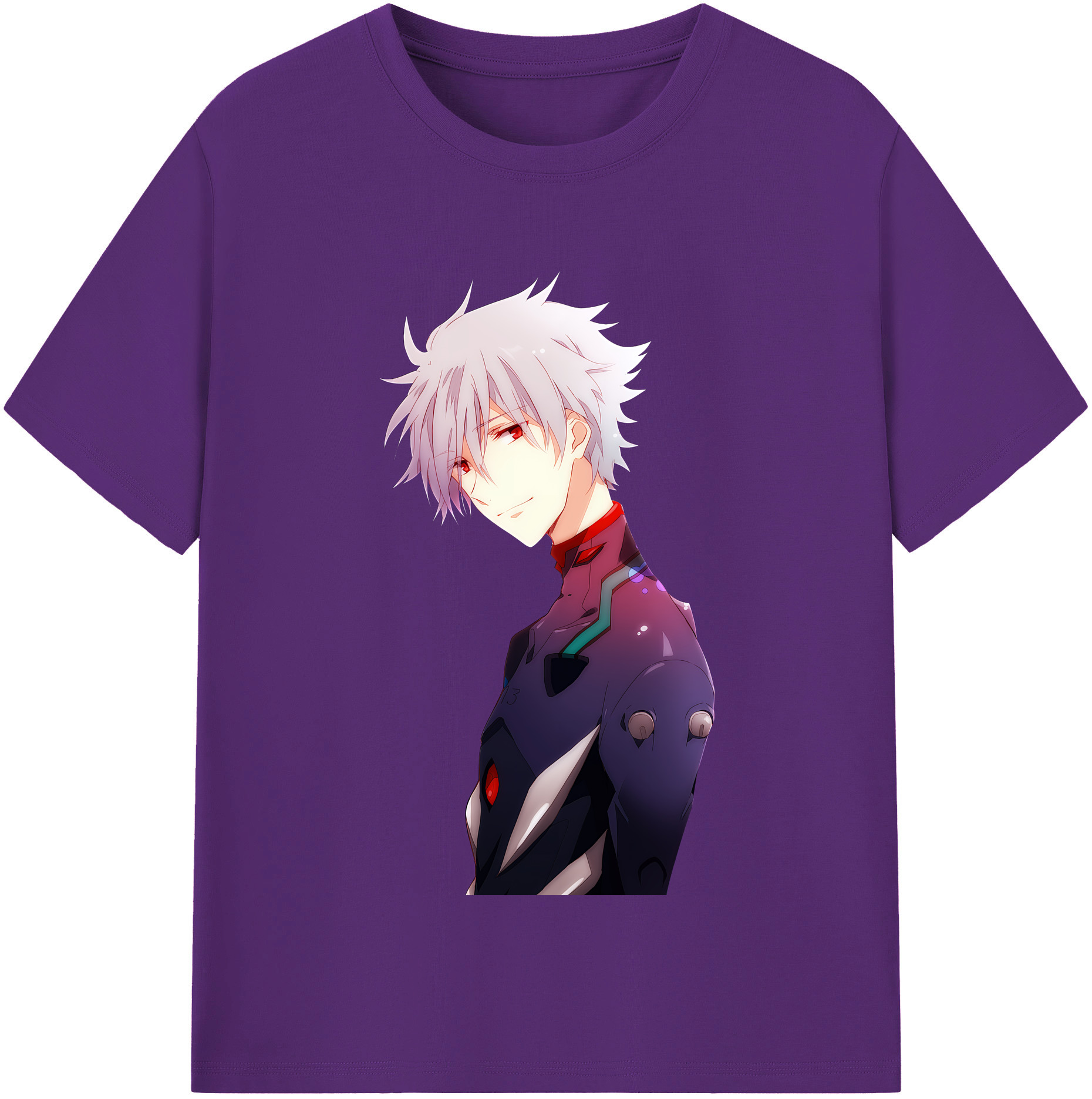 （画像用） EVA 新世紀エヴァンゲリオン 綿100％半袖Tシャツ（フロントプリント）
