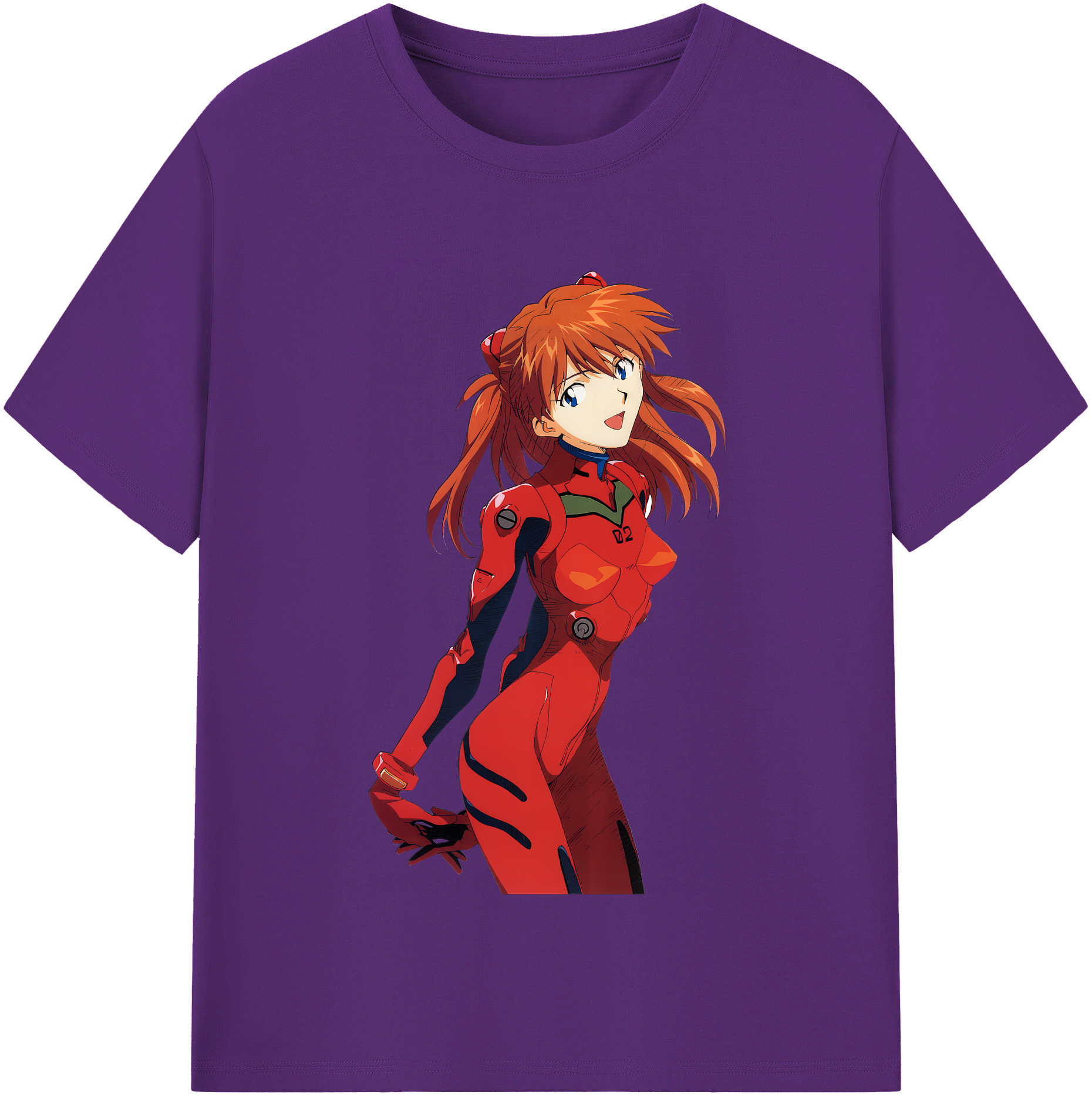 （画像用） EVA 新世紀エヴァンゲリオン 綿100％半袖Tシャツ（フロントプリント）