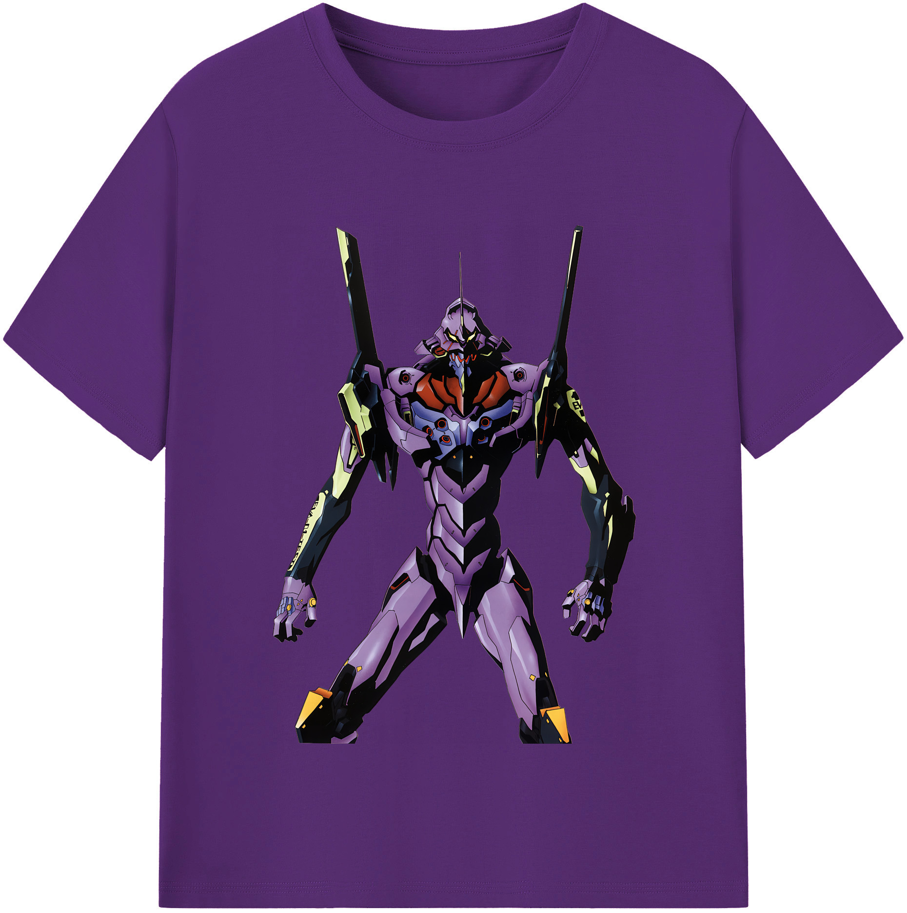 （画像用） EVA 新世紀エヴァンゲリオン 綿100％半袖Tシャツ（フロントプリント）