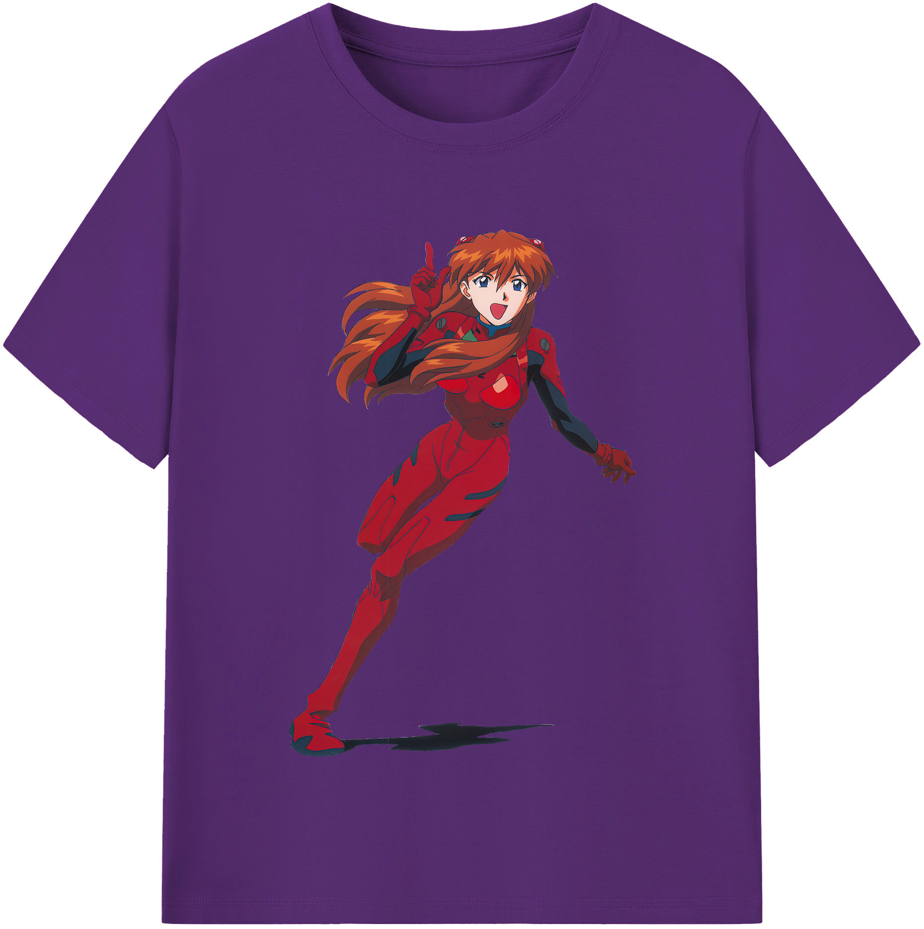 （画像用） EVA 新世紀エヴァンゲリオン 綿100％半袖Tシャツ（フロントプリント）