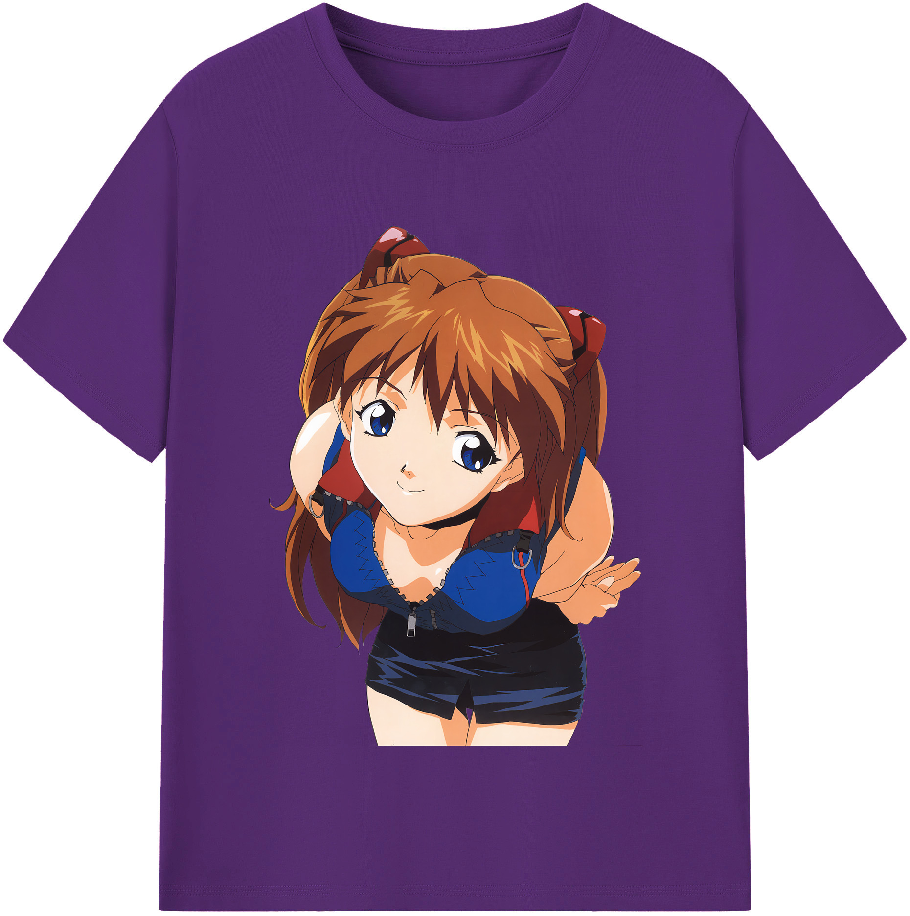 （画像用） EVA 新世紀エヴァンゲリオン 綿100％半袖Tシャツ（フロントプリント）