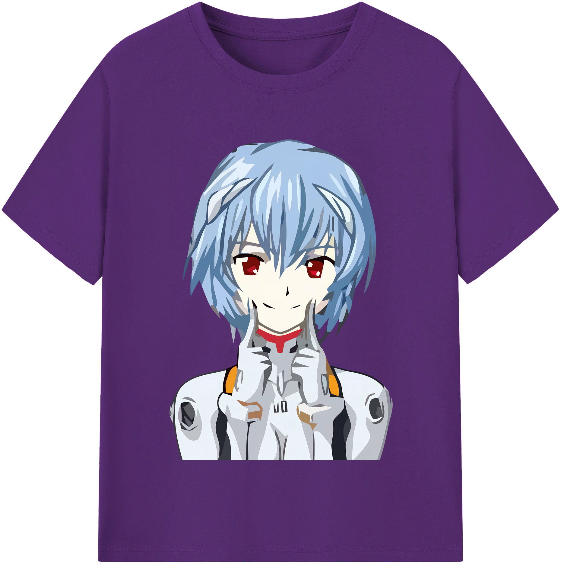 （画像用） EVA 新世紀エヴァンゲリオン 綿100％半袖Tシャツ（フロントプリント）