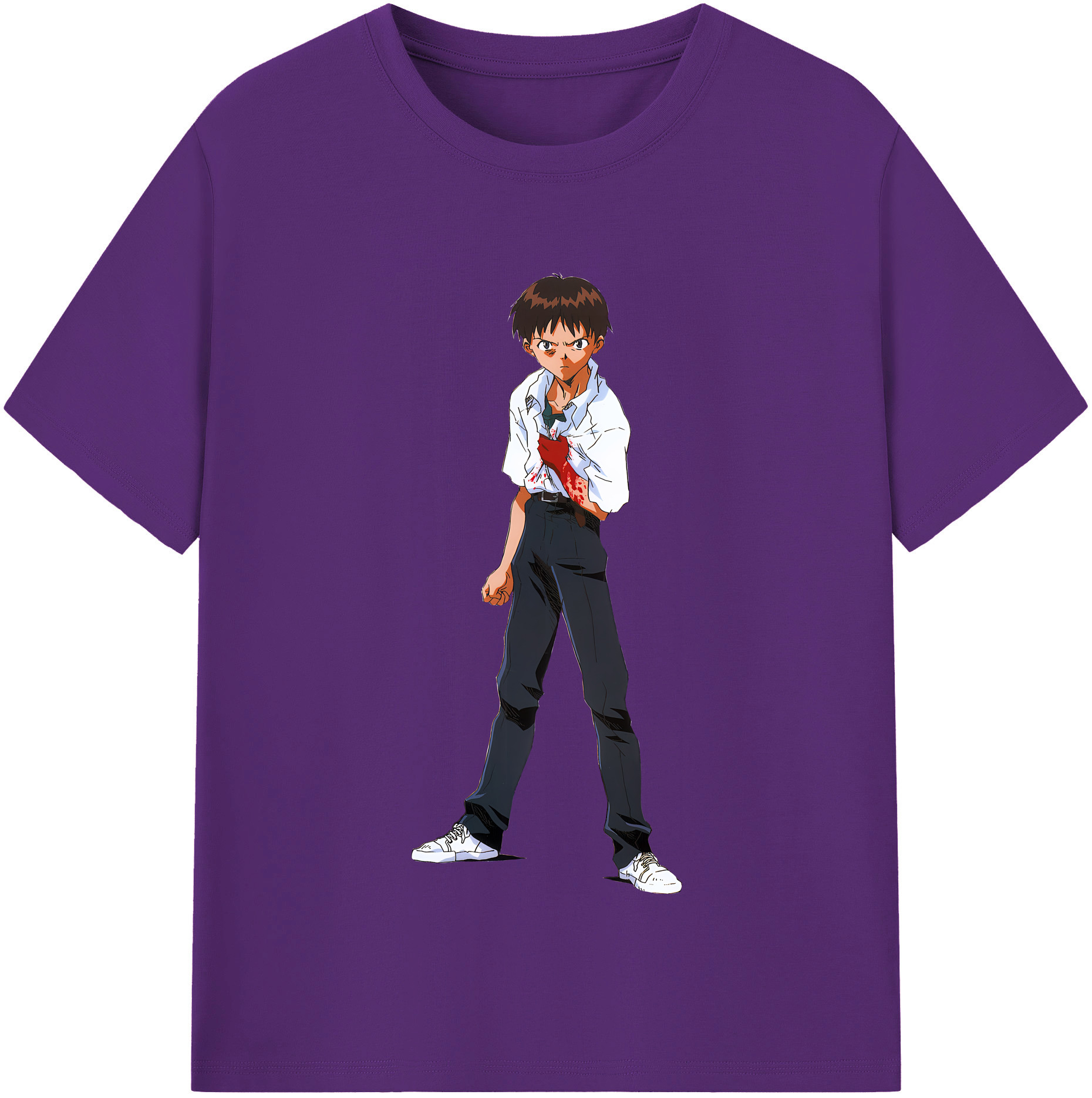 （画像用） EVA 新世紀エヴァンゲリオン 綿100％半袖Tシャツ（フロントプリント）