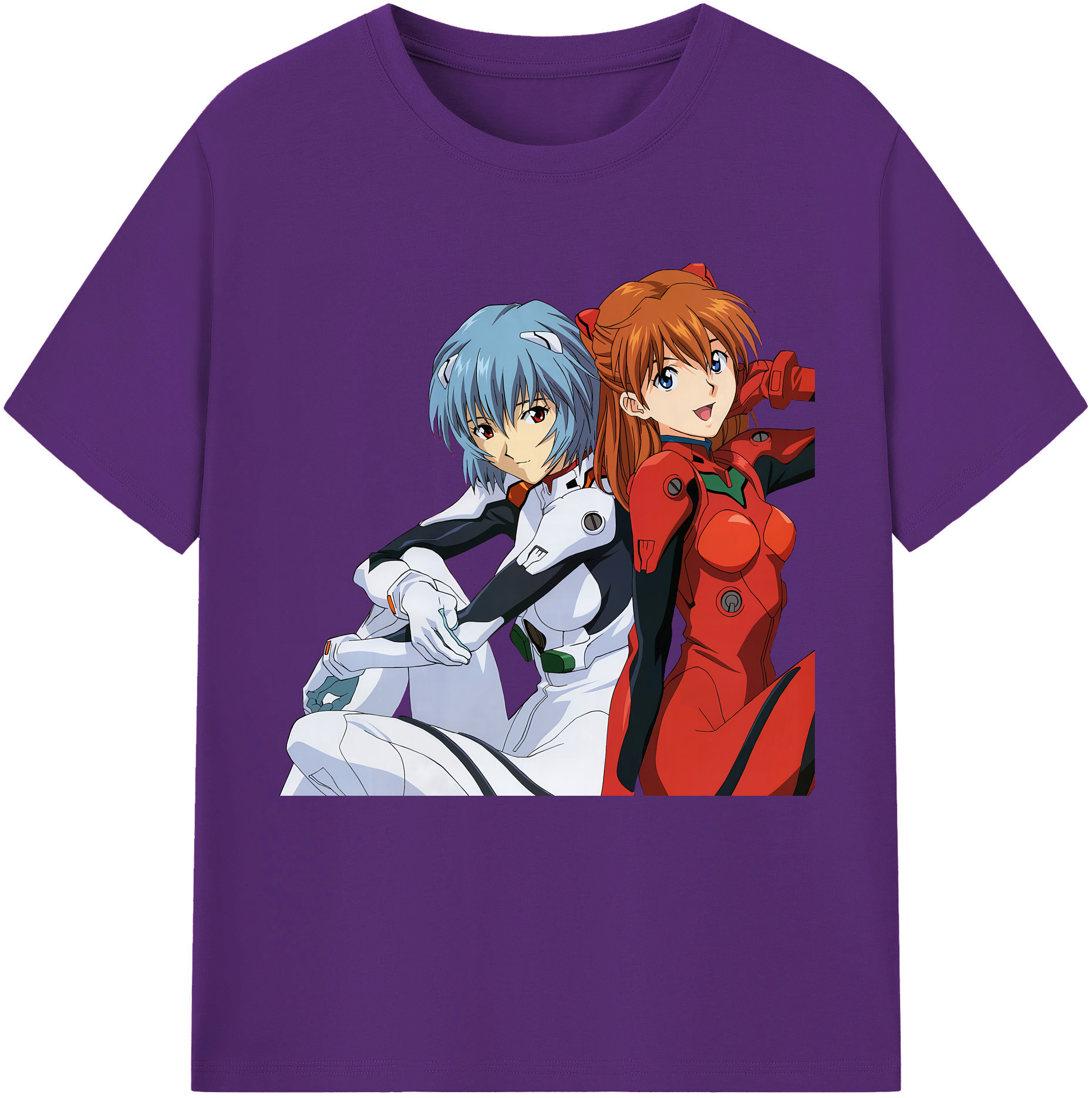 （画像用） EVA 新世紀エヴァンゲリオン 綿100％半袖Tシャツ（フロントプリント）