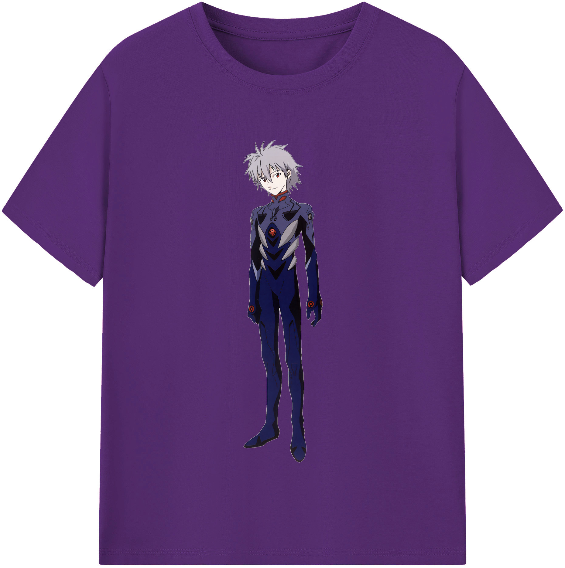 （画像用） EVA 新世紀エヴァンゲリオン 綿100％半袖Tシャツ（フロントプリント）