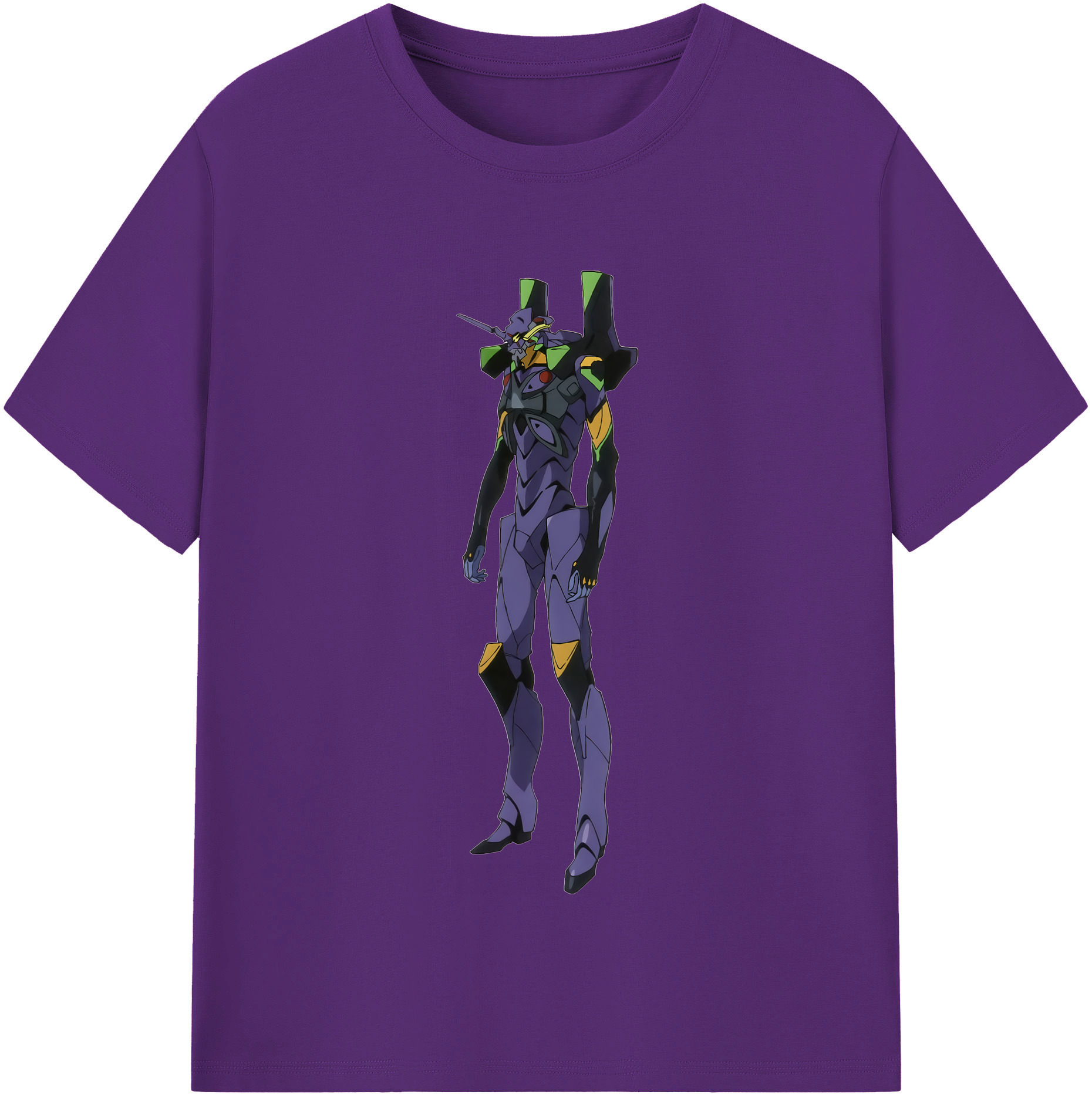 （画像用） EVA 新世紀エヴァンゲリオン 綿100％半袖Tシャツ（フロントプリント）