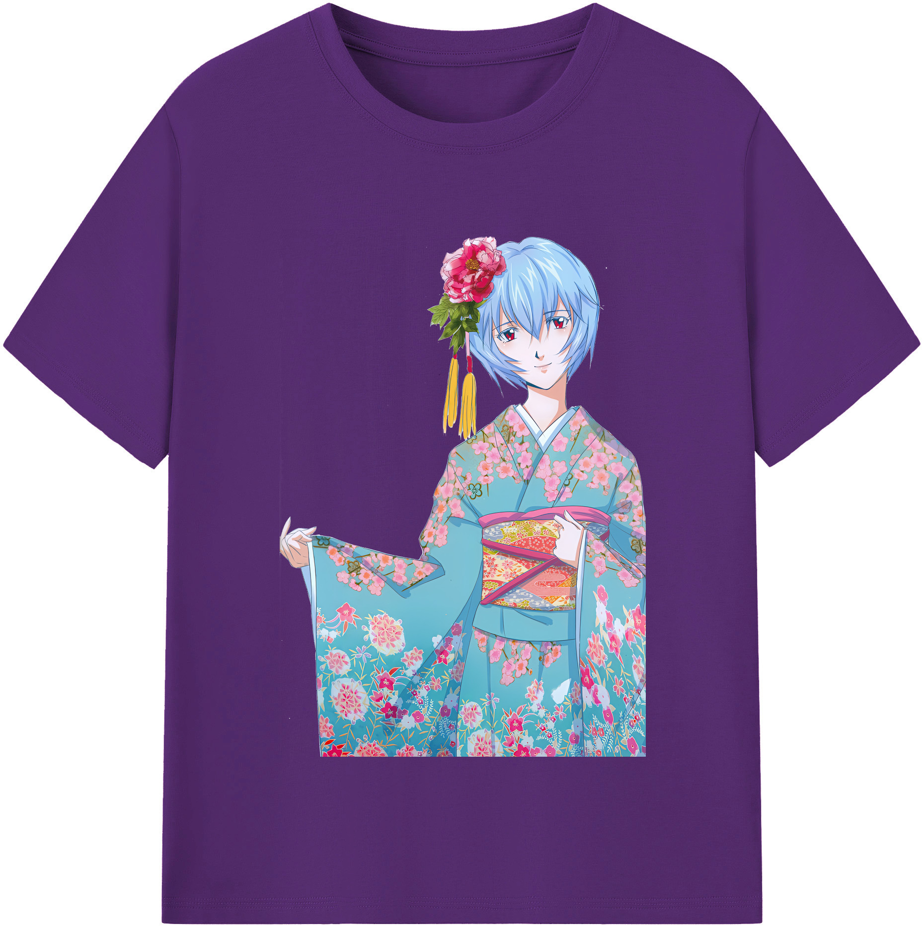 （画像用） EVA 新世紀エヴァンゲリオン 綿100％半袖Tシャツ（フロントプリント）