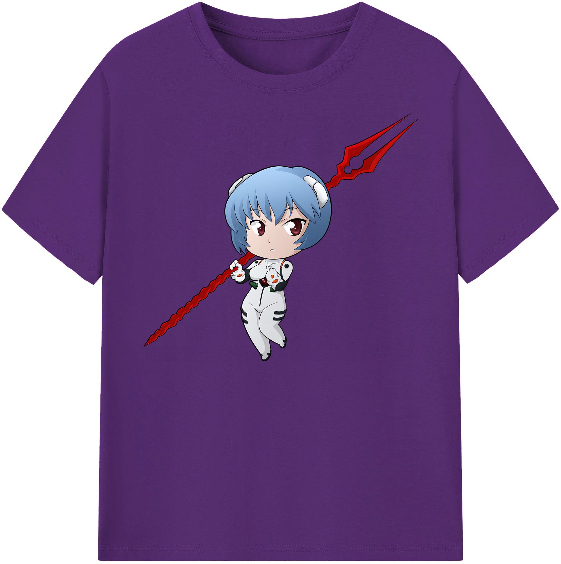 （画像用） EVA 新世紀エヴァンゲリオン 綿100％半袖Tシャツ（フロントプリント）