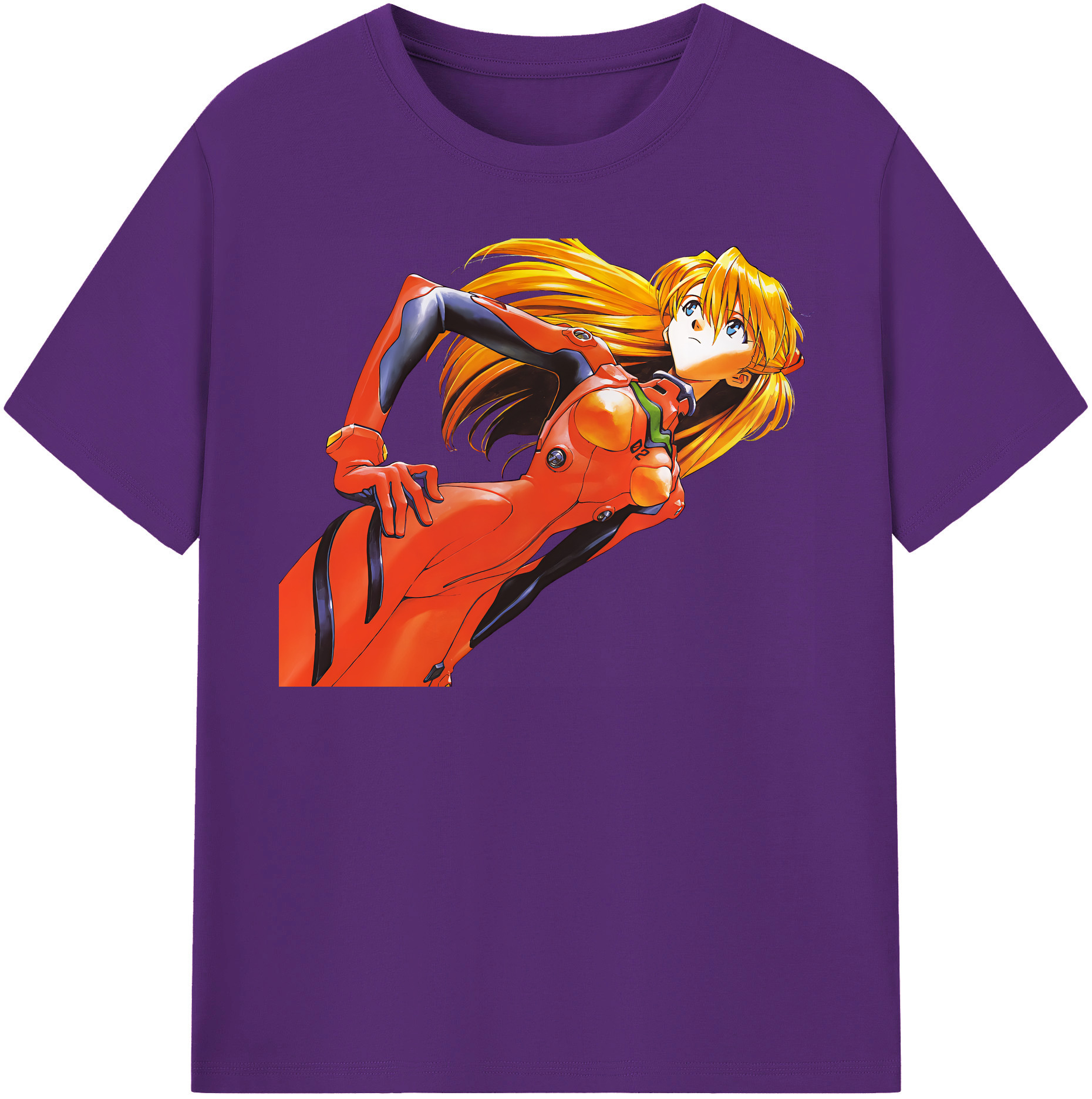 （画像用） EVA 新世紀エヴァンゲリオン 綿100％半袖Tシャツ（フロントプリント）