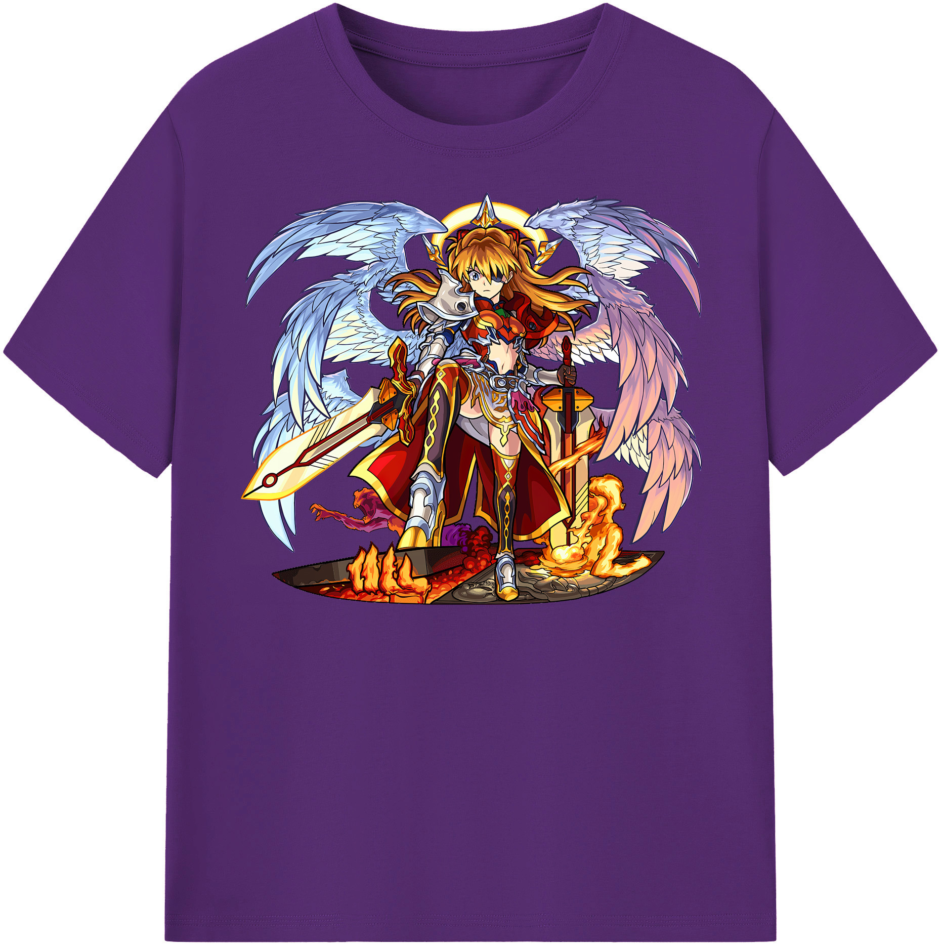 （画像用） EVA 新世紀エヴァンゲリオン 綿100％半袖Tシャツ（フロントプリント）