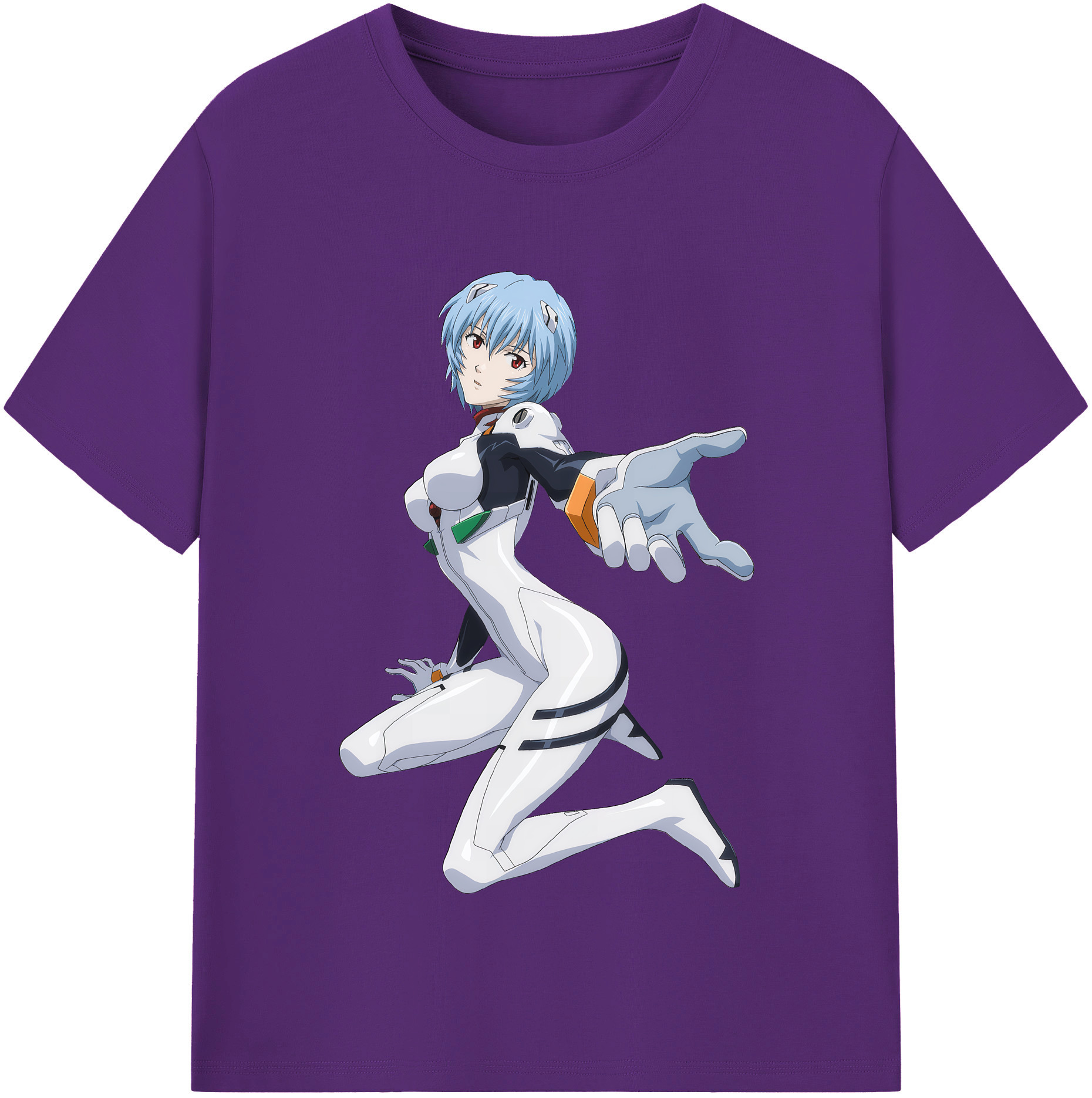 （画像用） EVA 新世紀エヴァンゲリオン 綿100％半袖Tシャツ（フロントプリント）