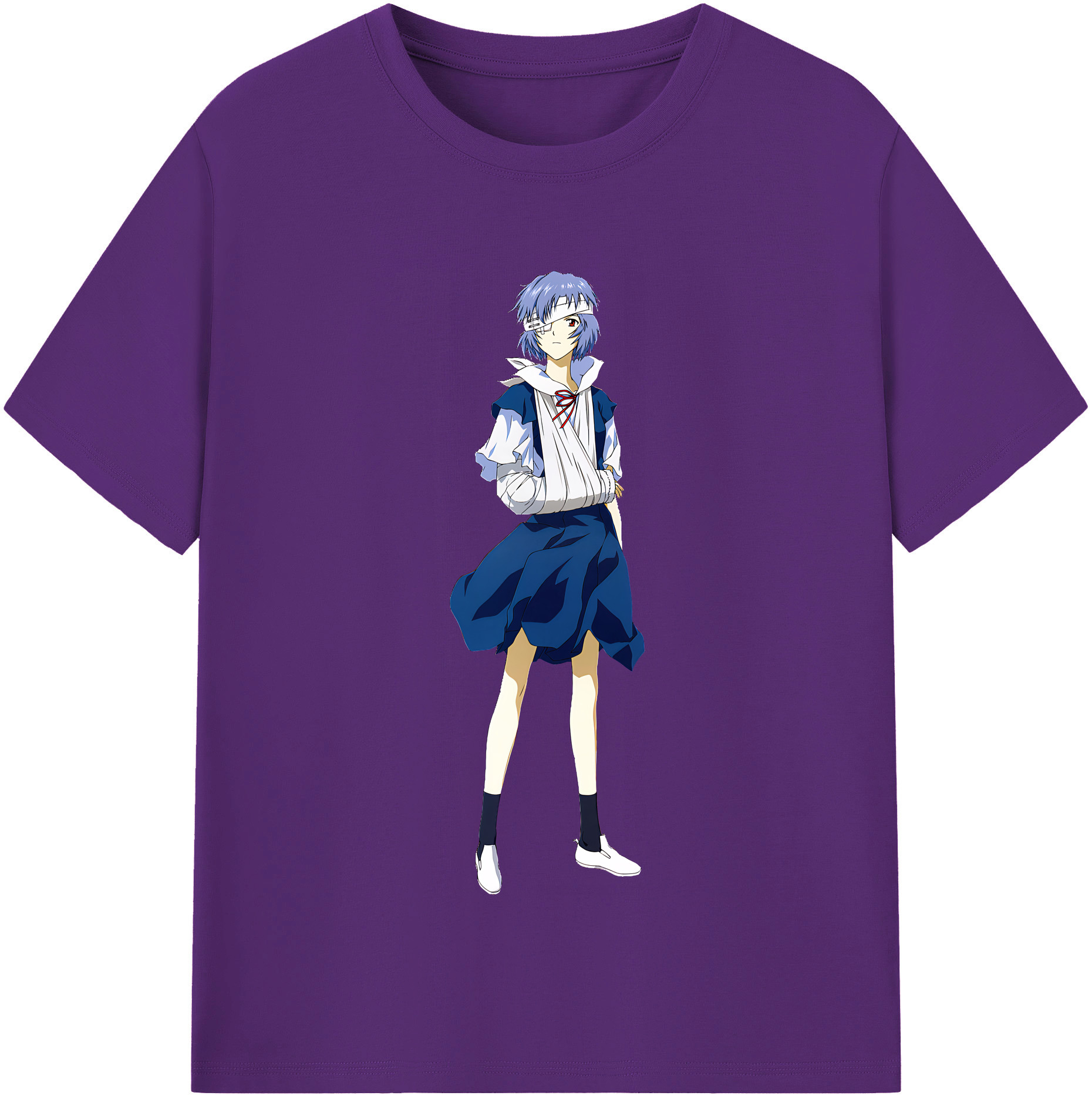 （画像用） EVA 新世紀エヴァンゲリオン 綿100％半袖Tシャツ（フロントプリント）