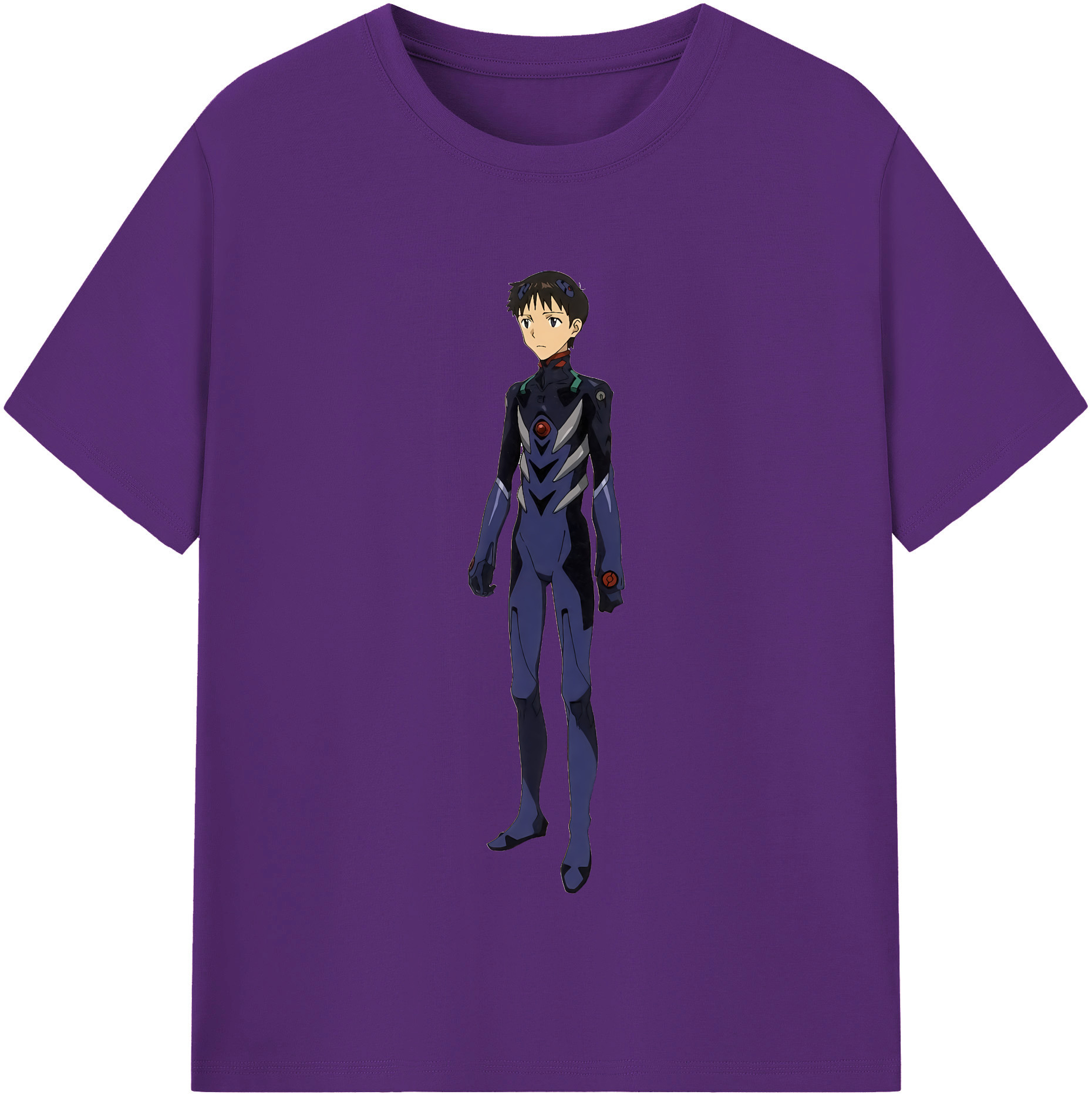 （画像用） EVA 新世紀エヴァンゲリオン 綿100％半袖Tシャツ（フロントプリント）