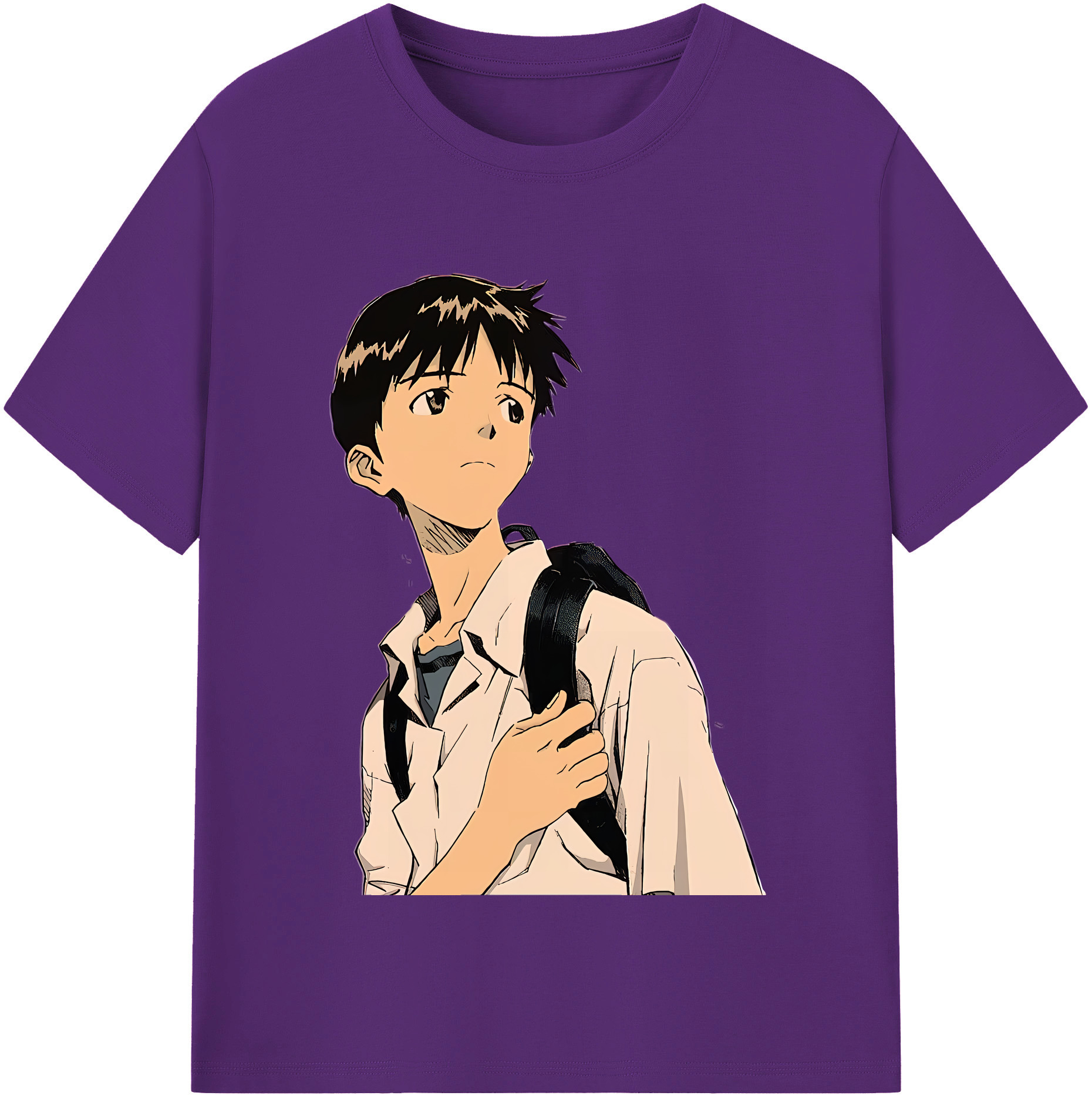 （画像用） EVA 新世紀エヴァンゲリオン 綿100％半袖Tシャツ（フロントプリント）