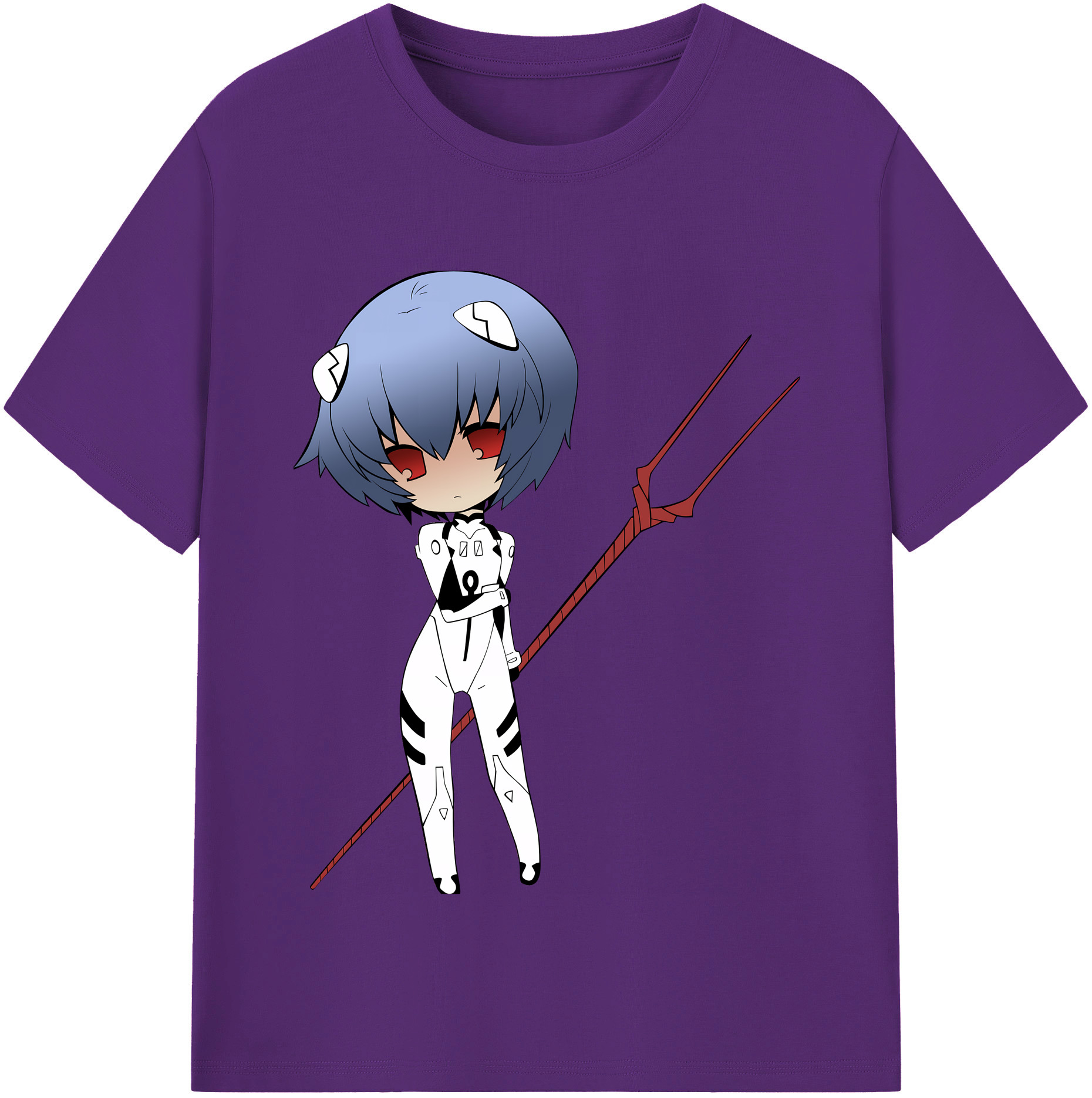 （画像用） EVA 新世紀エヴァンゲリオン 綿100％半袖Tシャツ（フロントプリント）