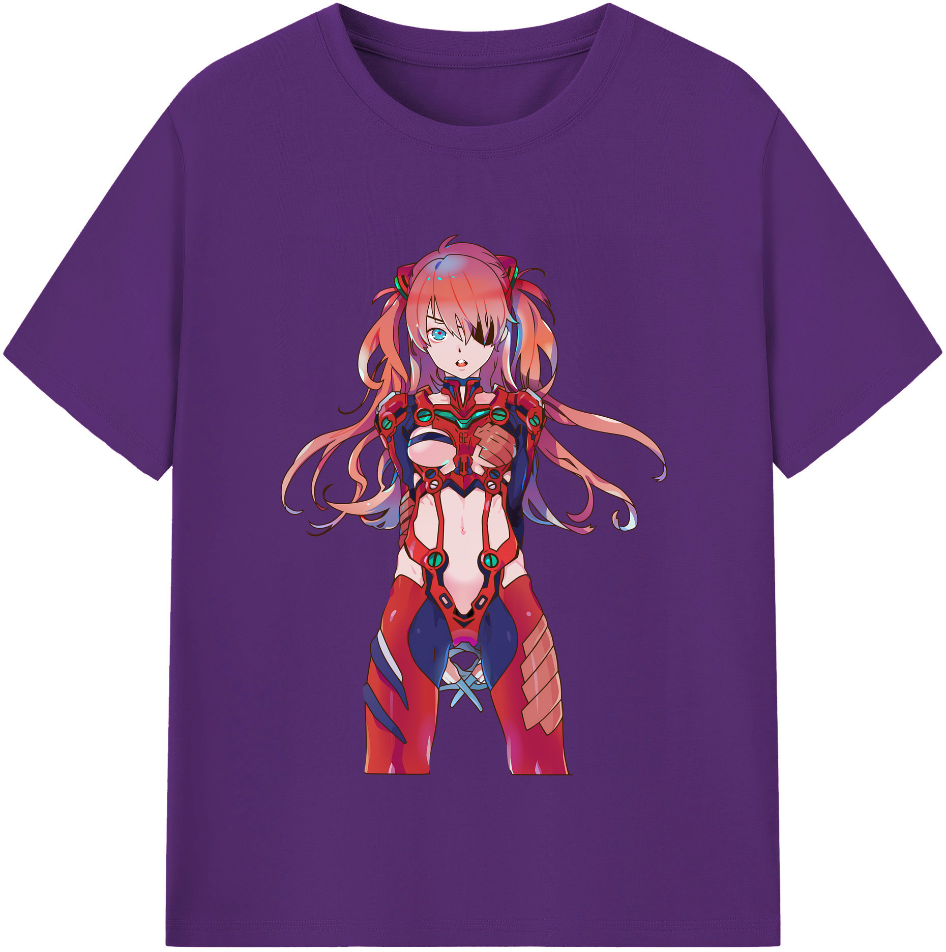 （画像用） EVA 新世紀エヴァンゲリオン 綿100％半袖Tシャツ（フロントプリント）