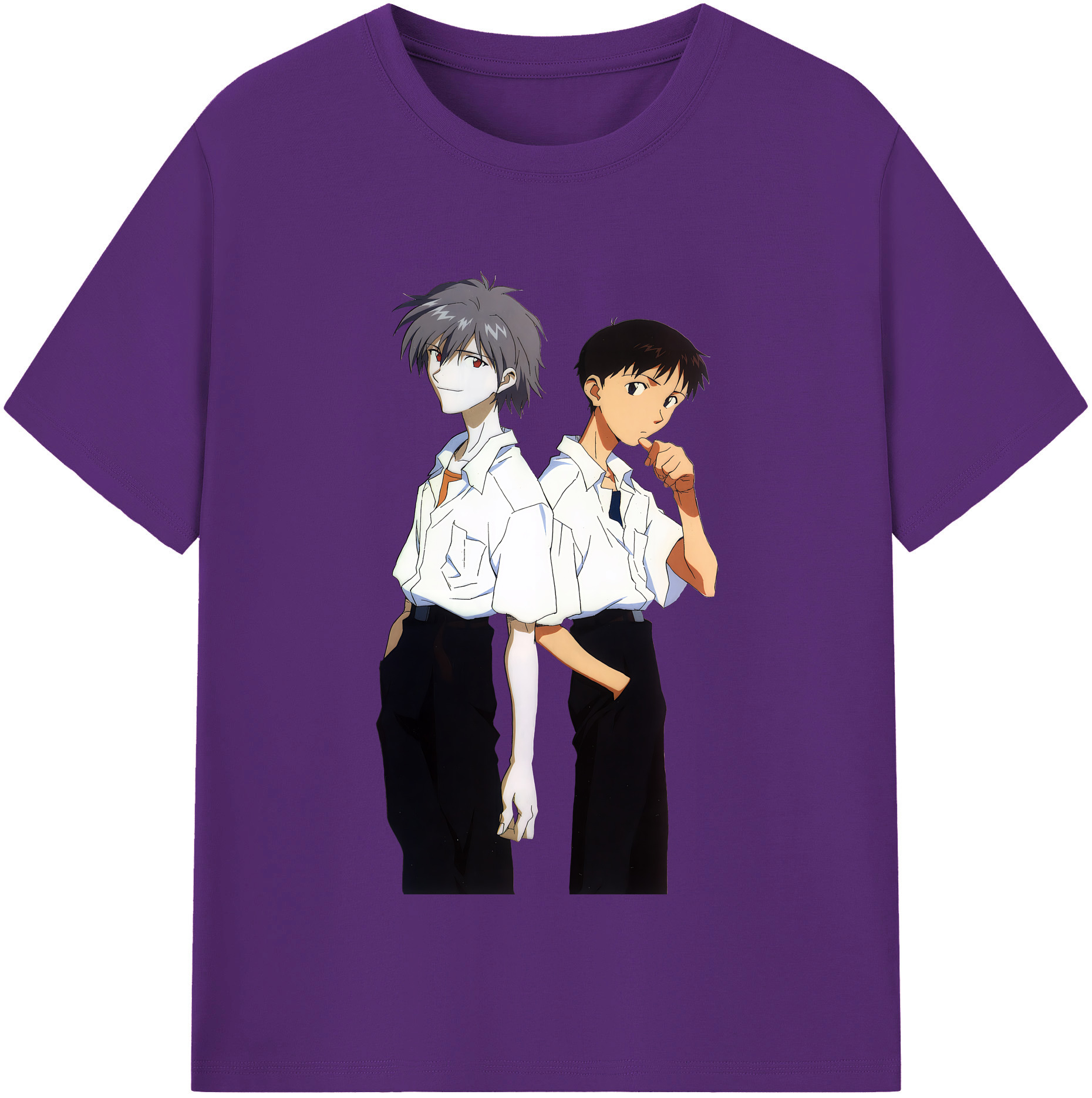 （画像用） EVA 新世紀エヴァンゲリオン 綿100％半袖Tシャツ（フロントプリント）