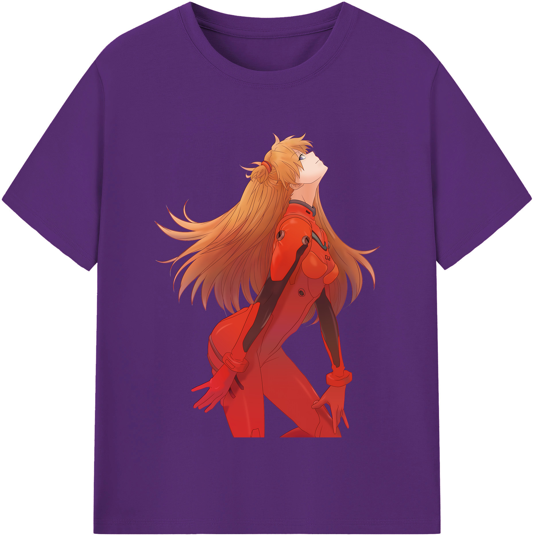 （画像用） EVA 新世紀エヴァンゲリオン 綿100％半袖Tシャツ（フロントプリント）