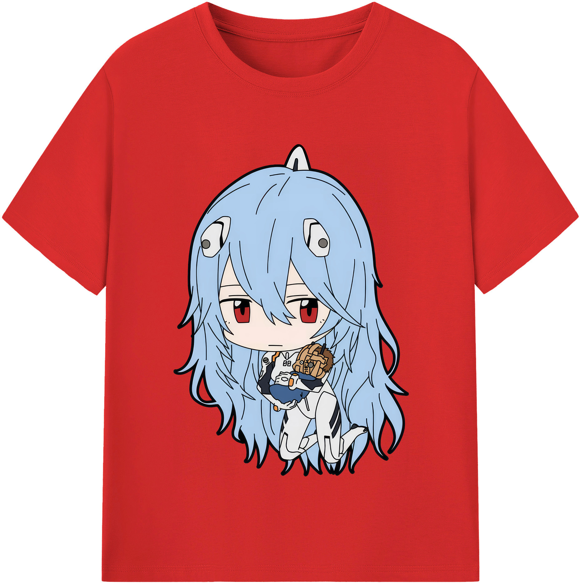 （画像用） EVA 新世紀エヴァンゲリオン 綿100％半袖Tシャツ（フロントプリント）